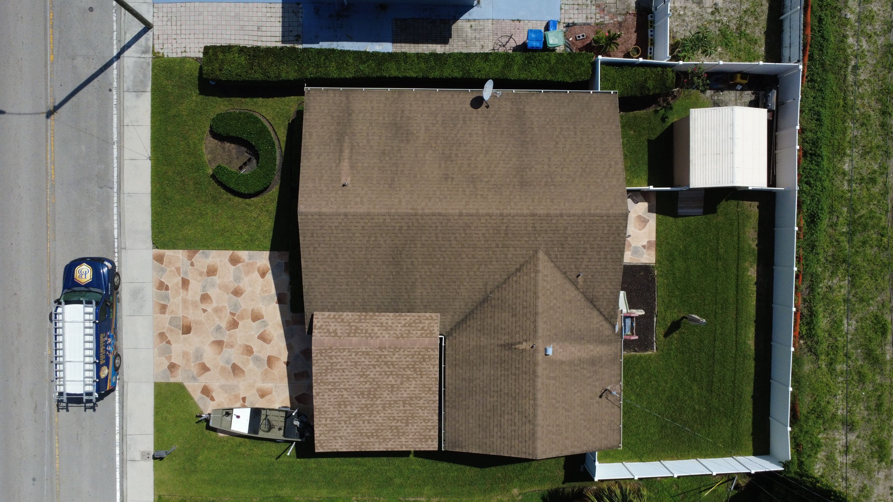 Residential Roofing Installation using GAF by BLUES BROTHERS ROOFING
