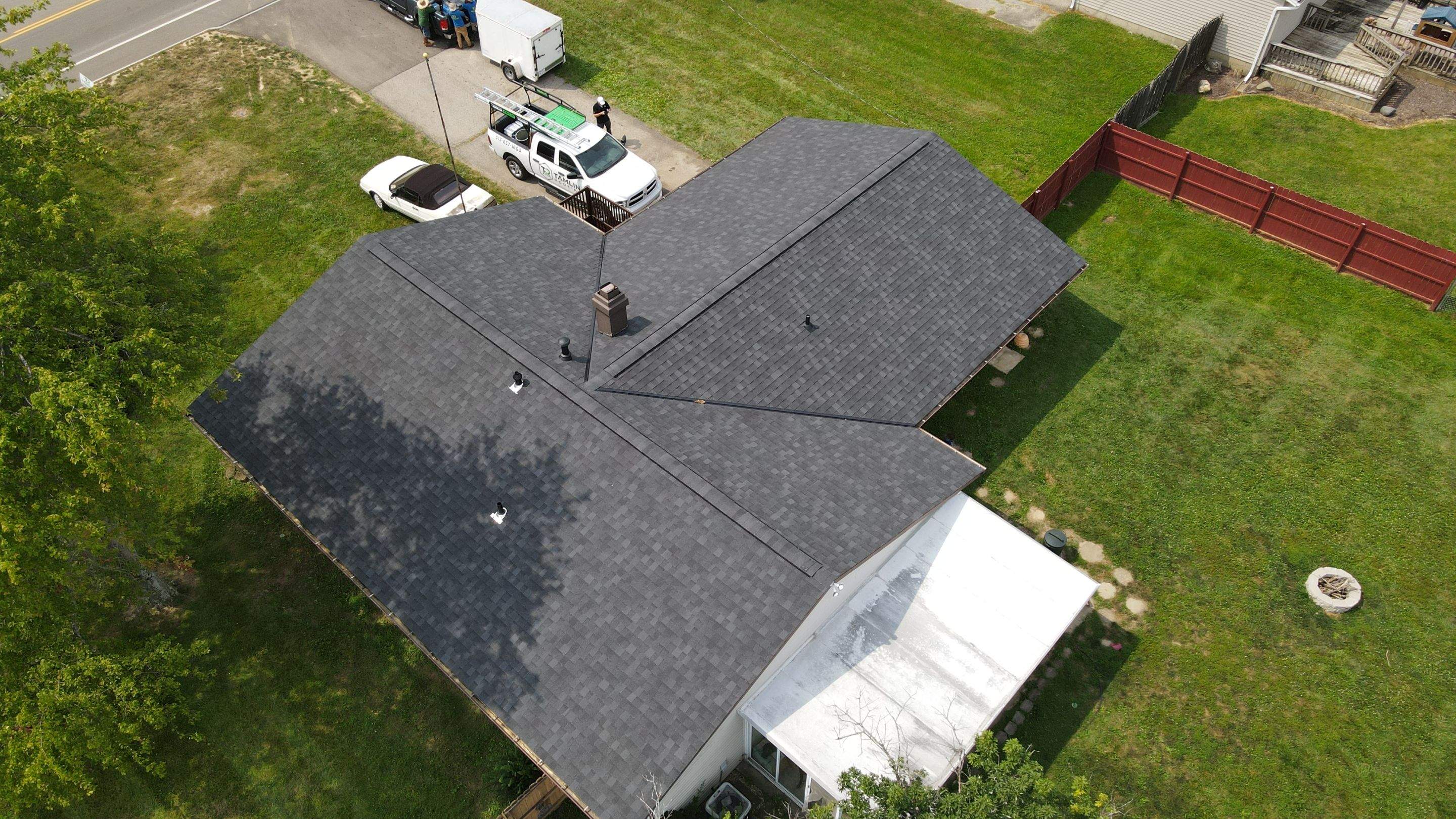 Residential Roofing Installation using Atlas Pristine by Tamlin Roofing