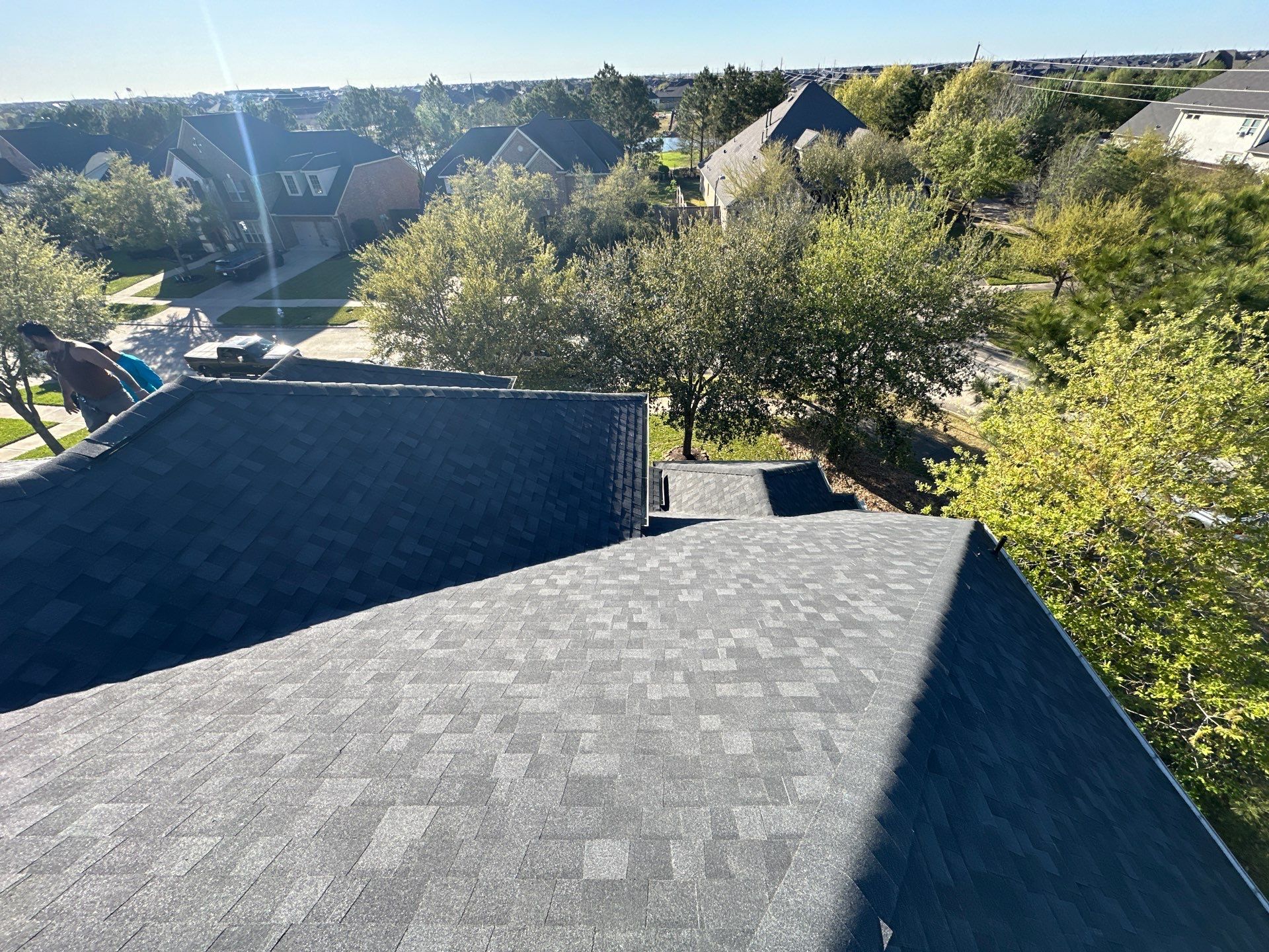 Project in Fulshear by Motion Roofing