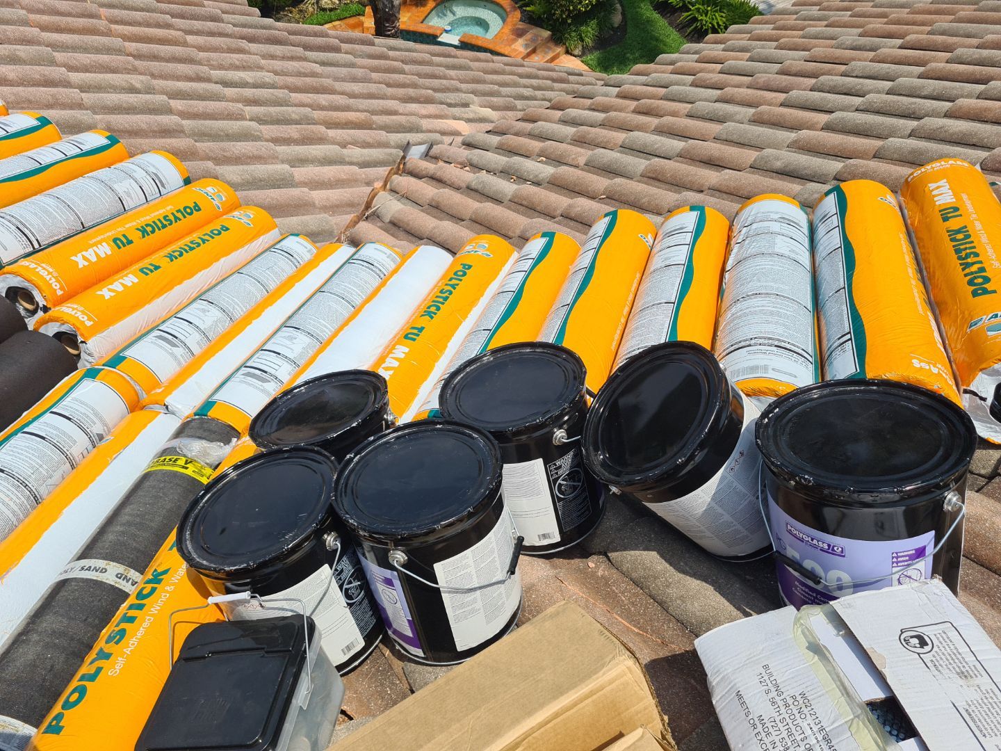 Residential Roofing Installation using Eagle Roofing Tile by BLUES BROTHERS ROOFING