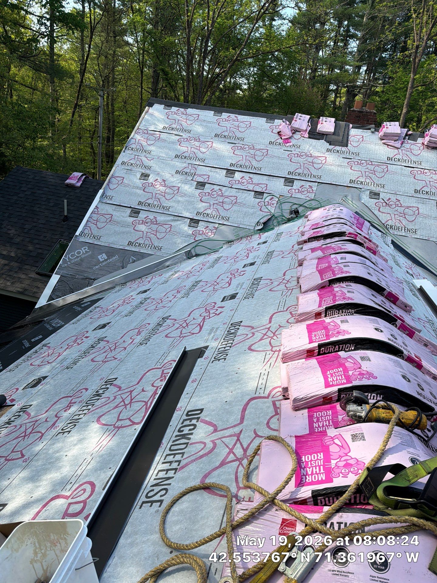 Roof Replacement + Metal Valleys + Snow Belt + Skylights — Carlisle, MA by Mighty Dog Roofing of Greater Middlesex County