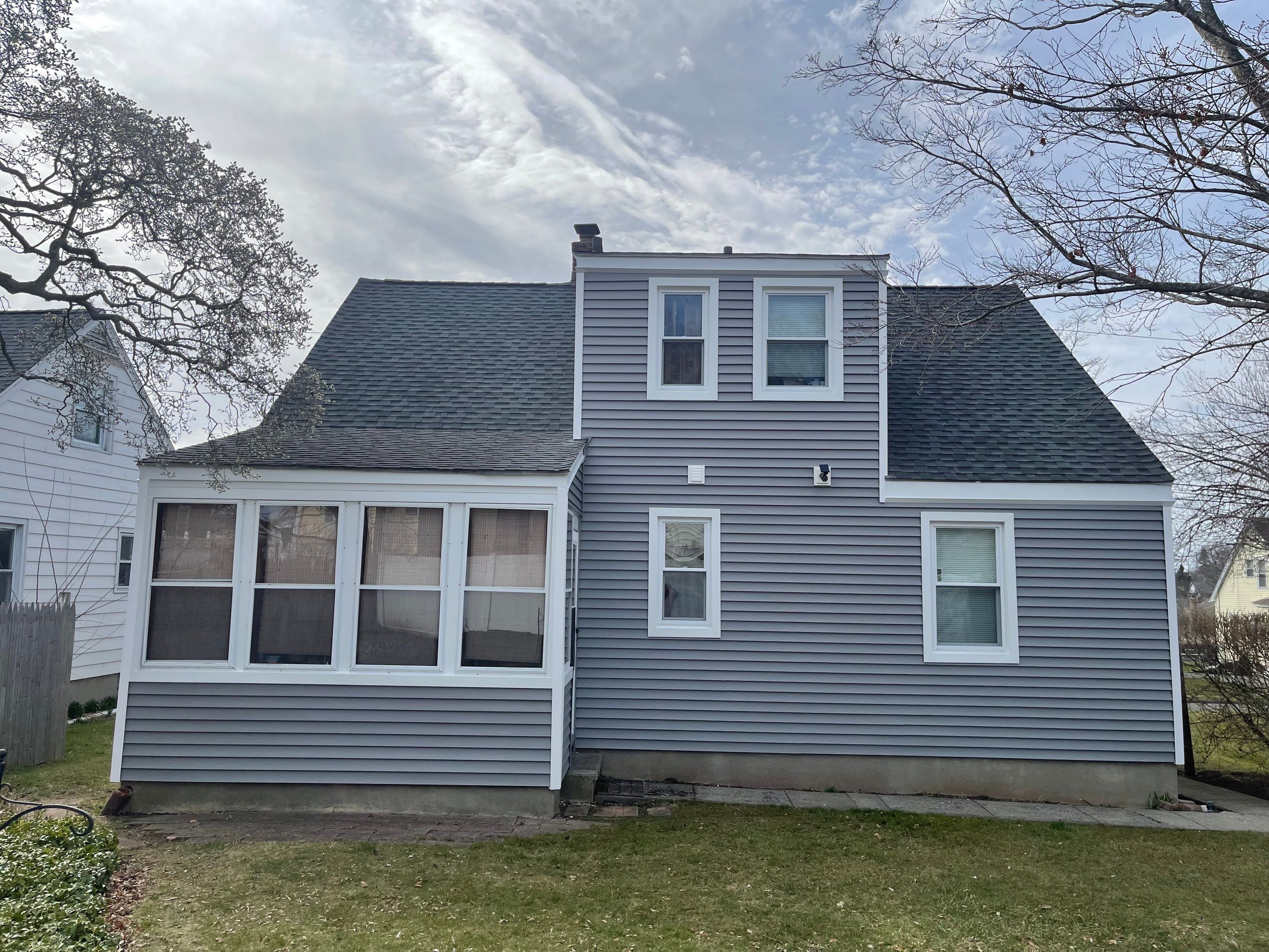Siding Installation using Certainteed Monogram Charcoal Gray by A Plus Exterior