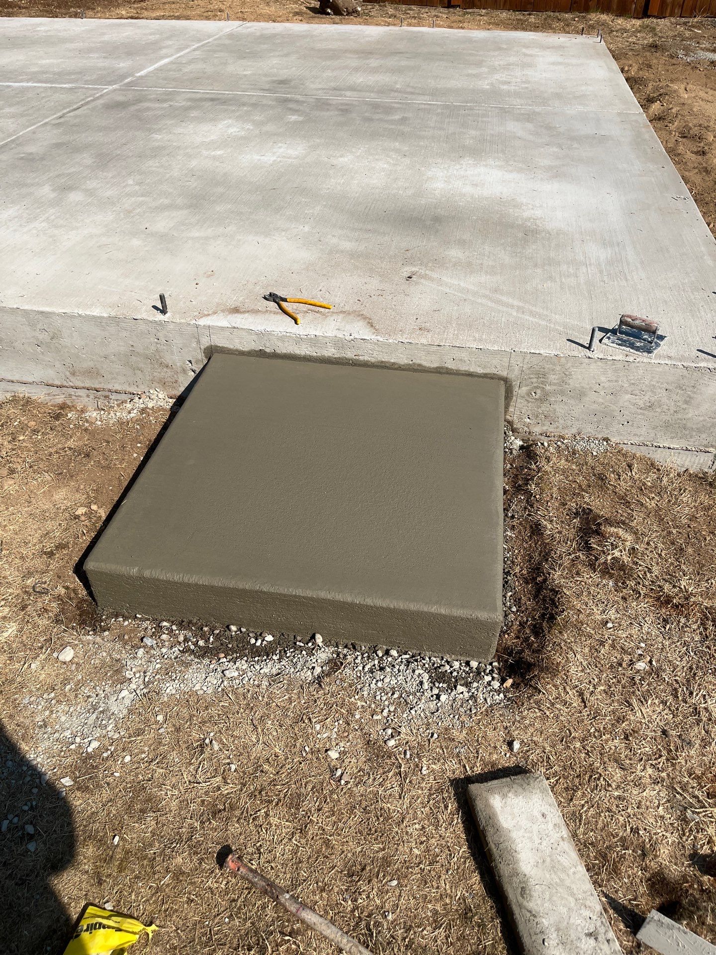 Backyard Concrete Slab Installation | Everett  by Jireh Asphalt & Concrete Inc 