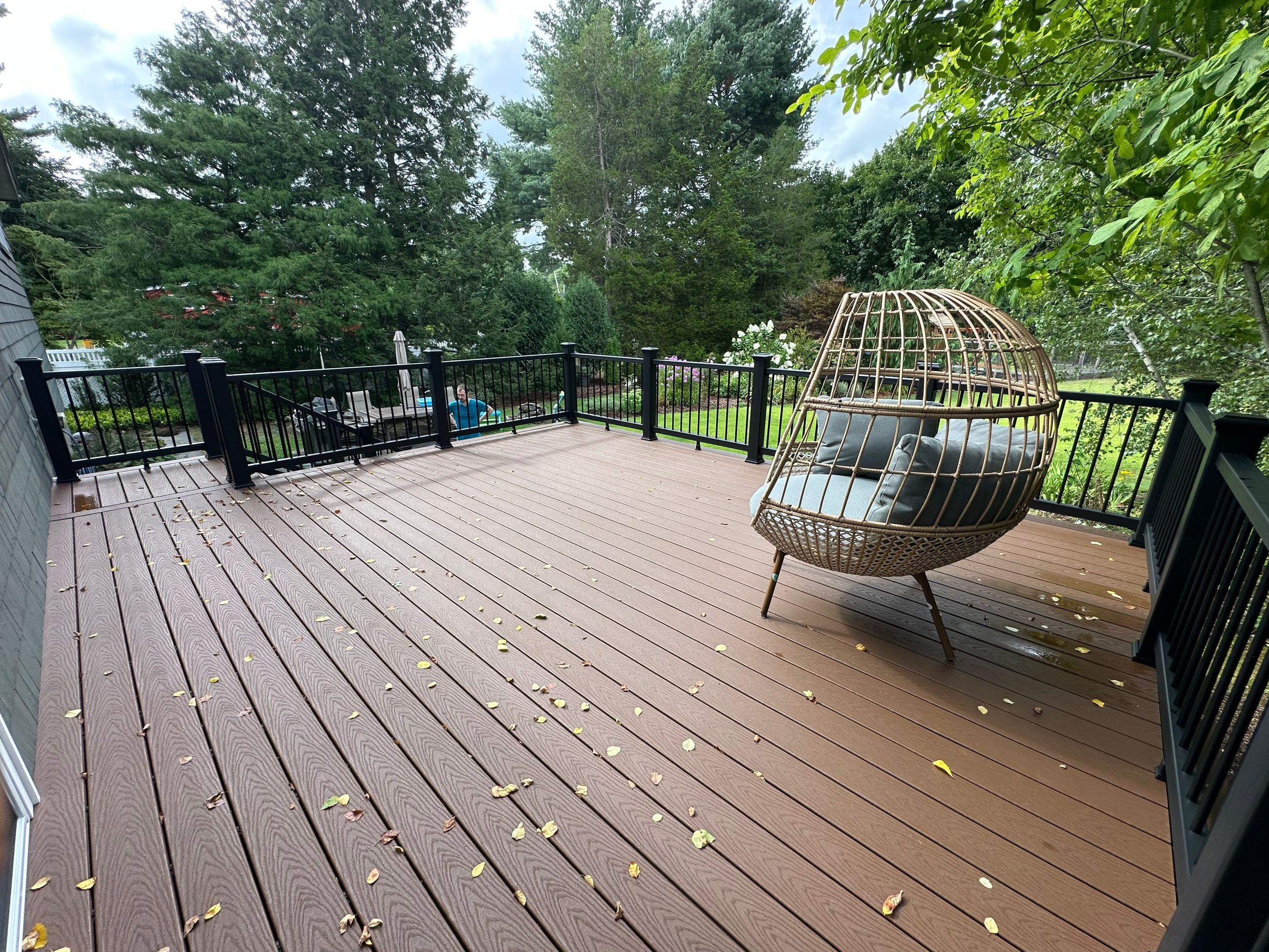 Deck built and Door with new opening in Framingham, MA by UBrothers Construction