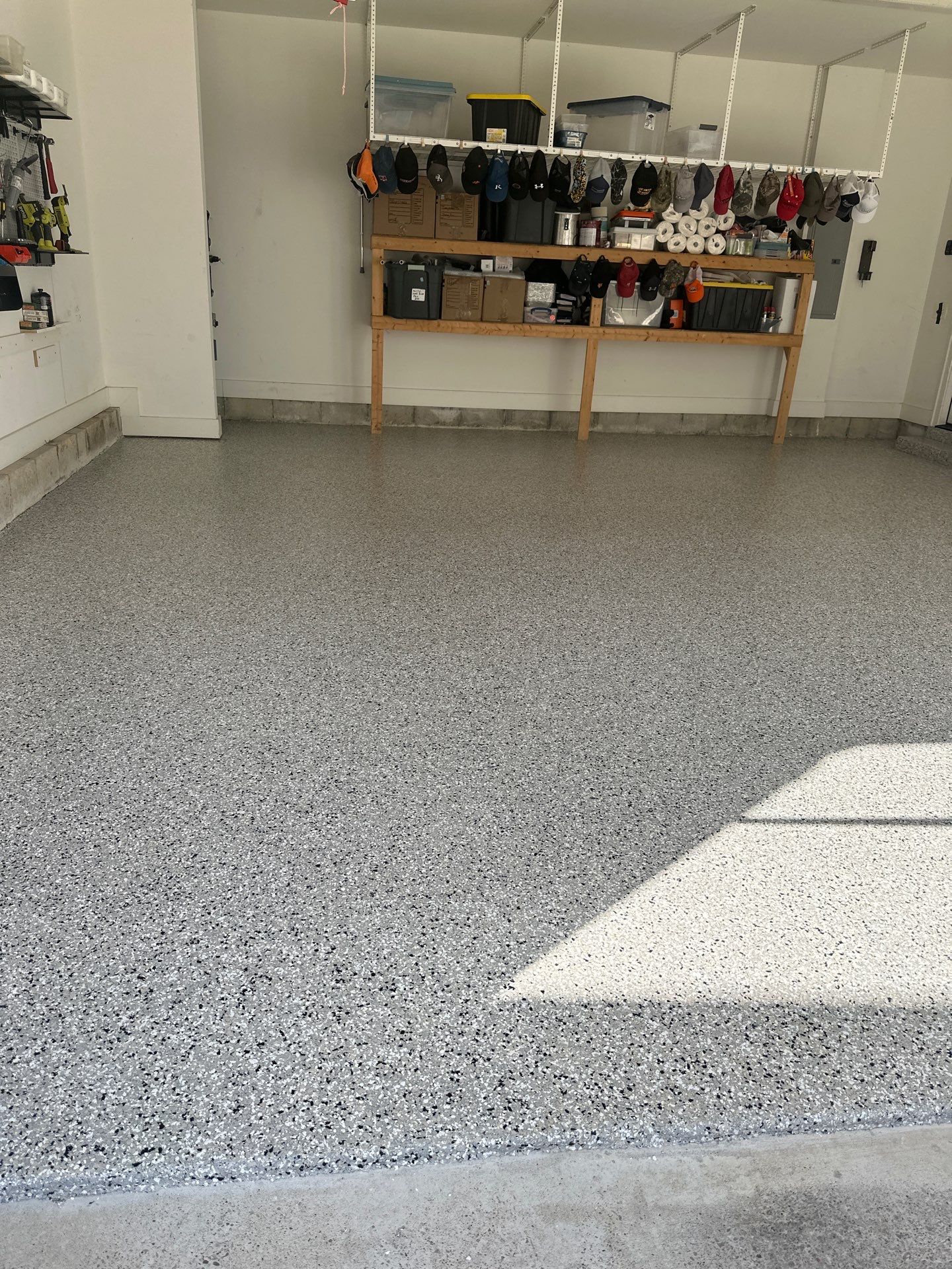 Garage Floor Coating using Cabin Fever by My Garage Floor Guys