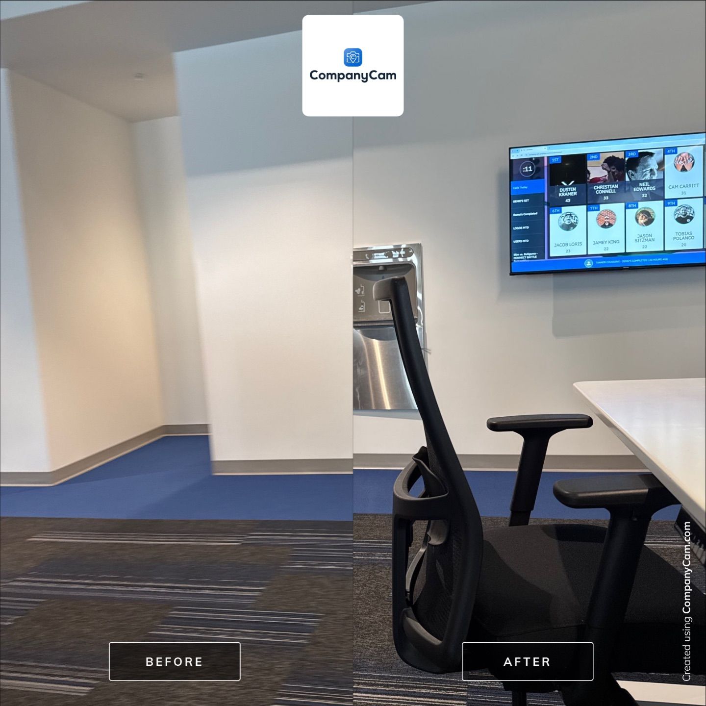 Modern Commercial Office Renovation and Interior Fit-Out in Lincoln by CompanyCam Sales Demo