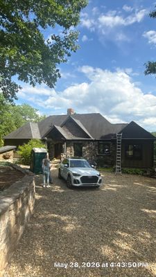 Asphalt Shingle Roof Rejuvenation and Cleaning in Mill Spring