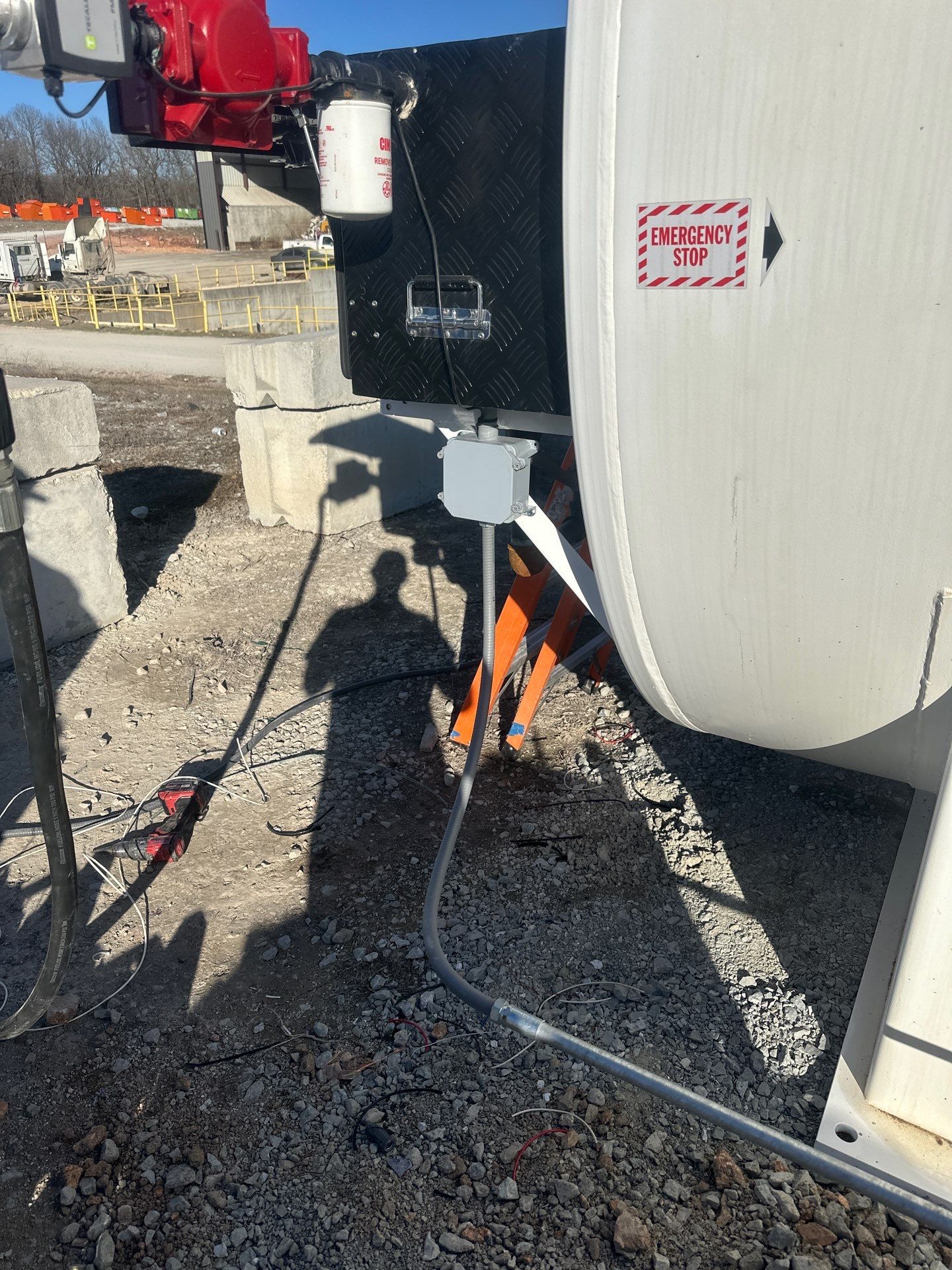 Diesel Fuel Dispensing Station by Argent Electric LLC