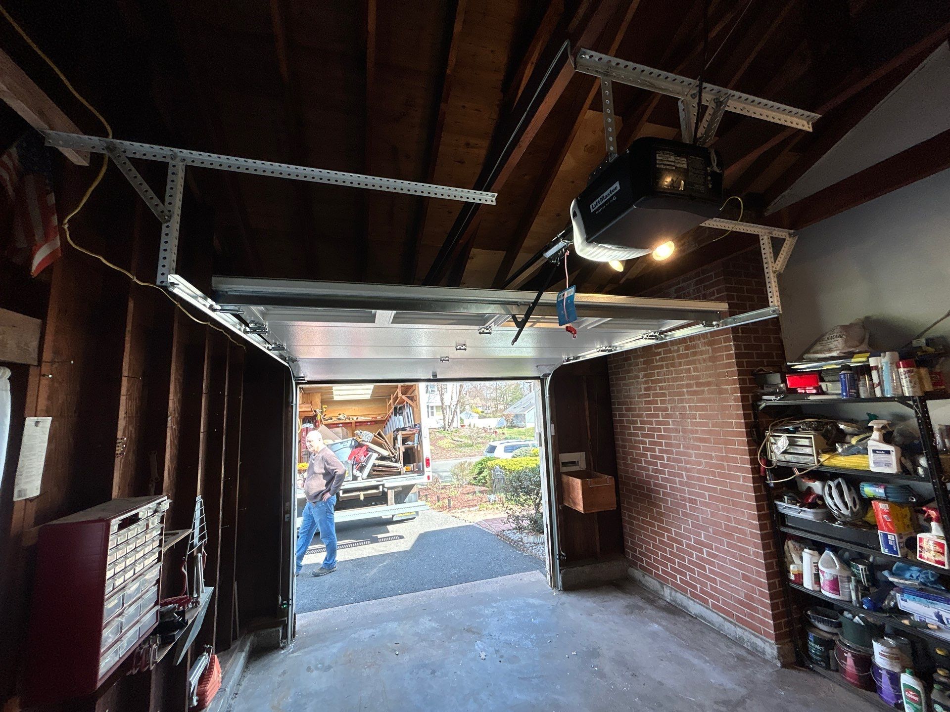 Garage Door Replacement & Modern Upgrade by DiGiorgi Roofing and Siding Inc