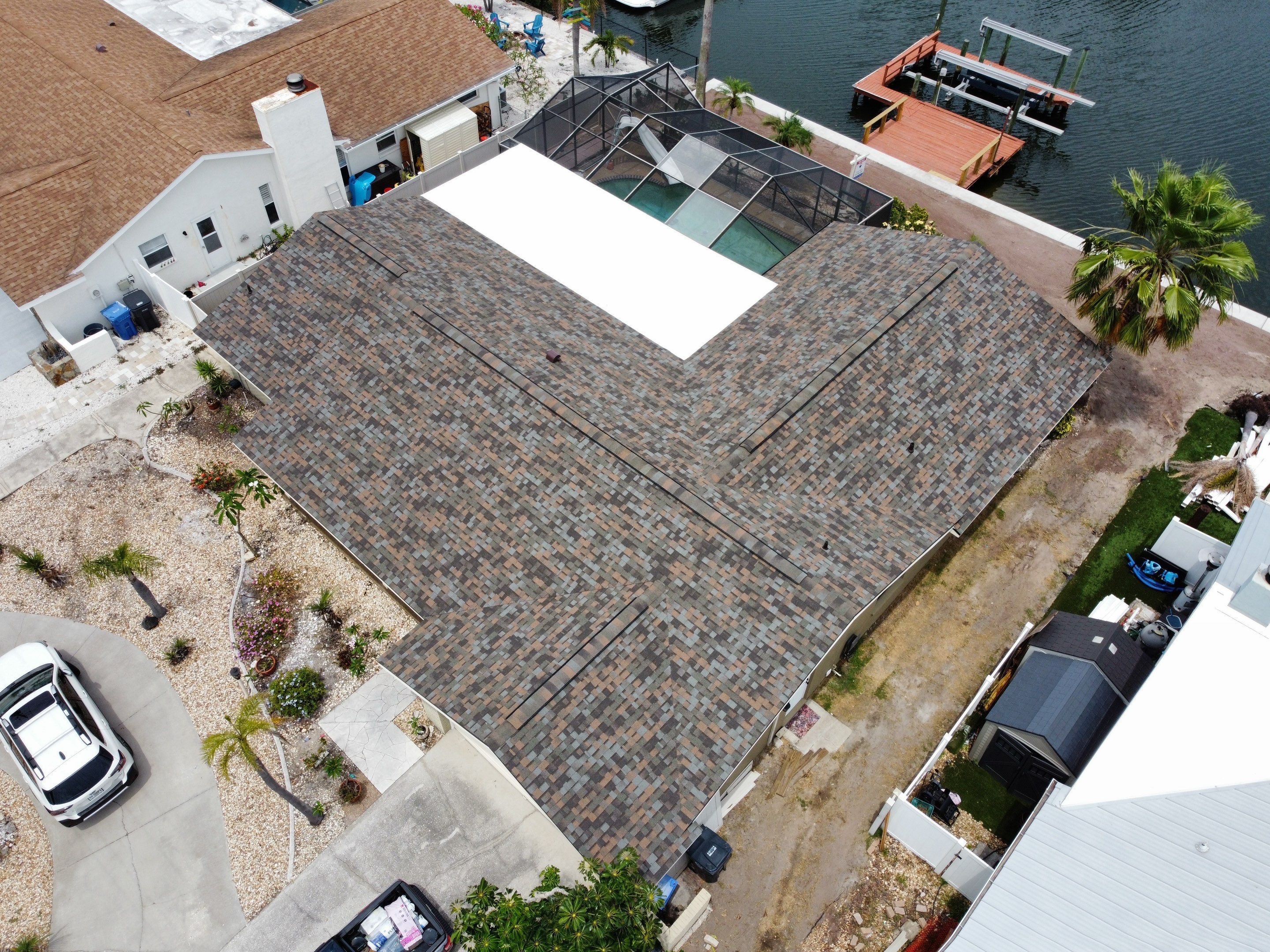 Roof Replacement in Apollo Beach, FL. by Steadfast Roofing