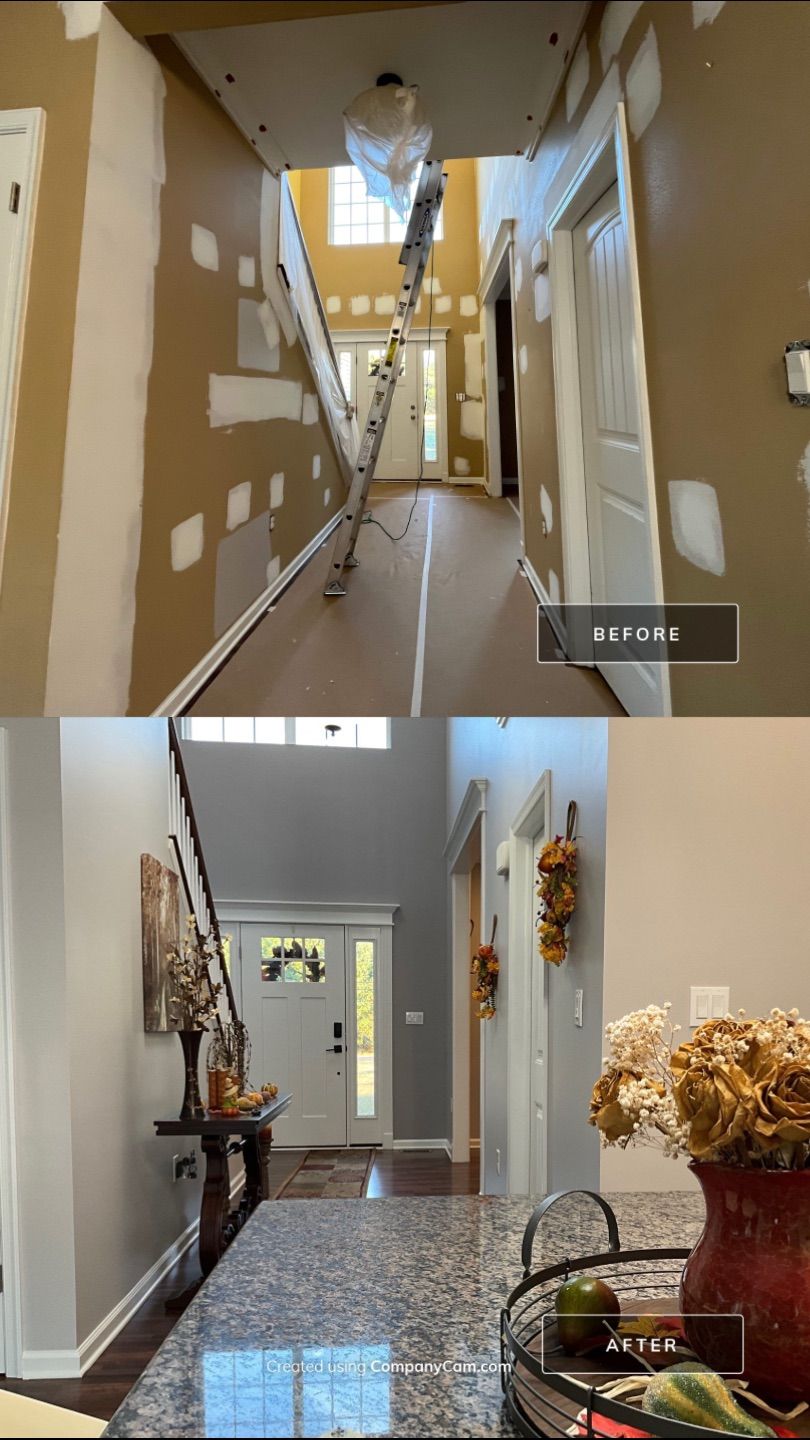 Interior Painting - Full Prep & Repaint - Galloway, NJ by FreshCoat Works LLC