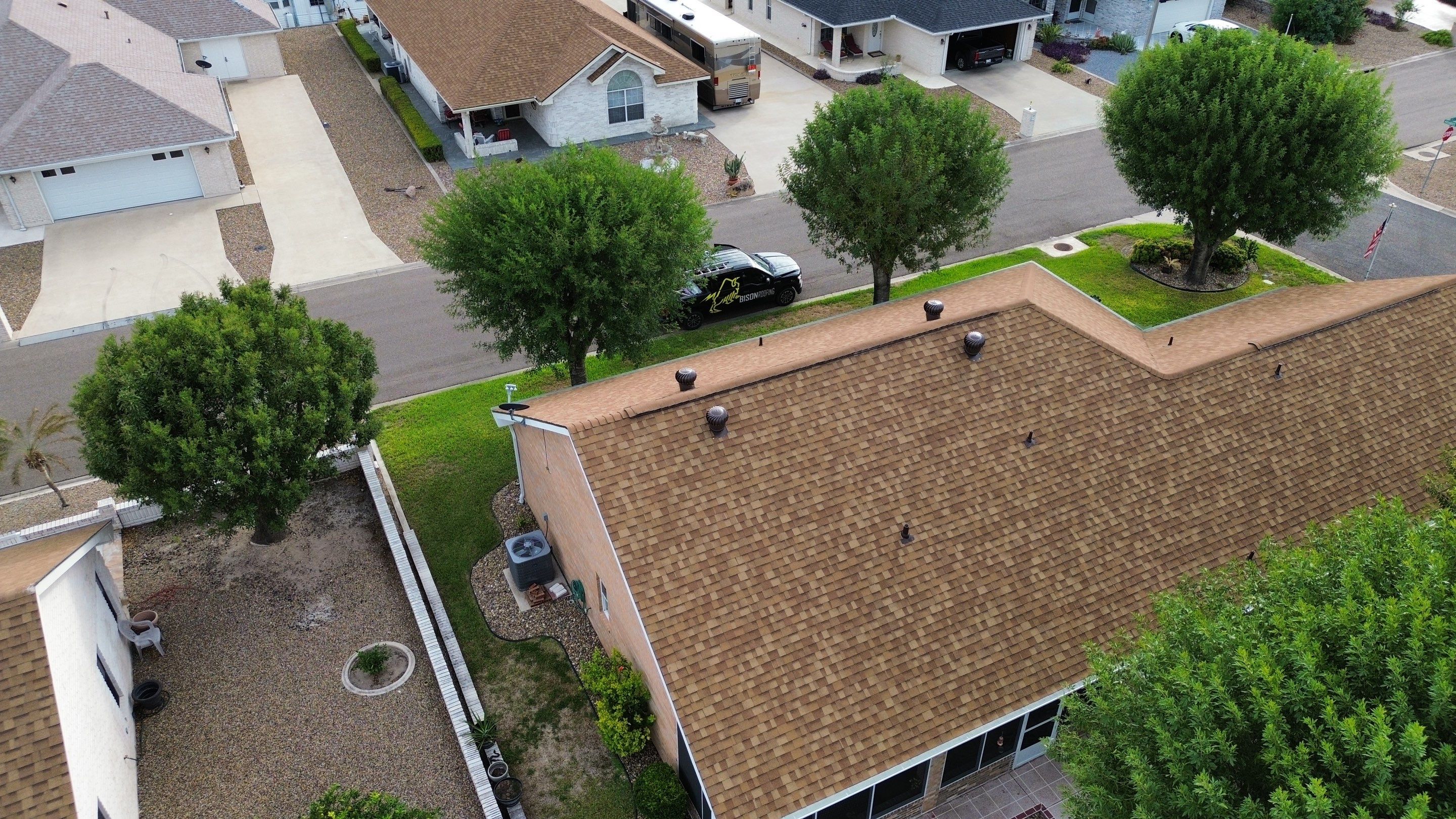 Mission Roof Project by Bison Roofing  