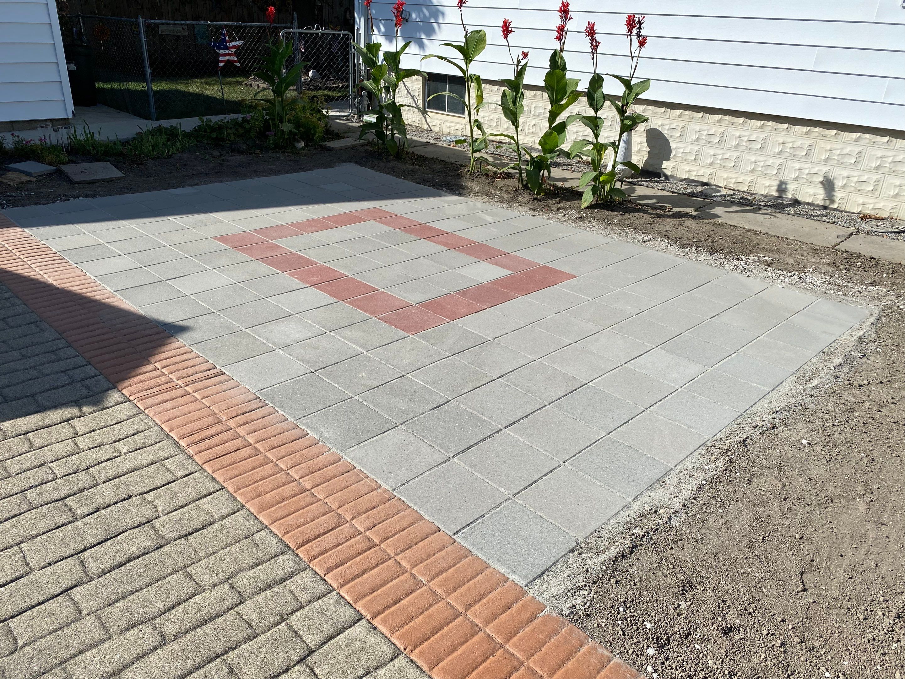 Block O Patio Project  by Elm Rose Gardens