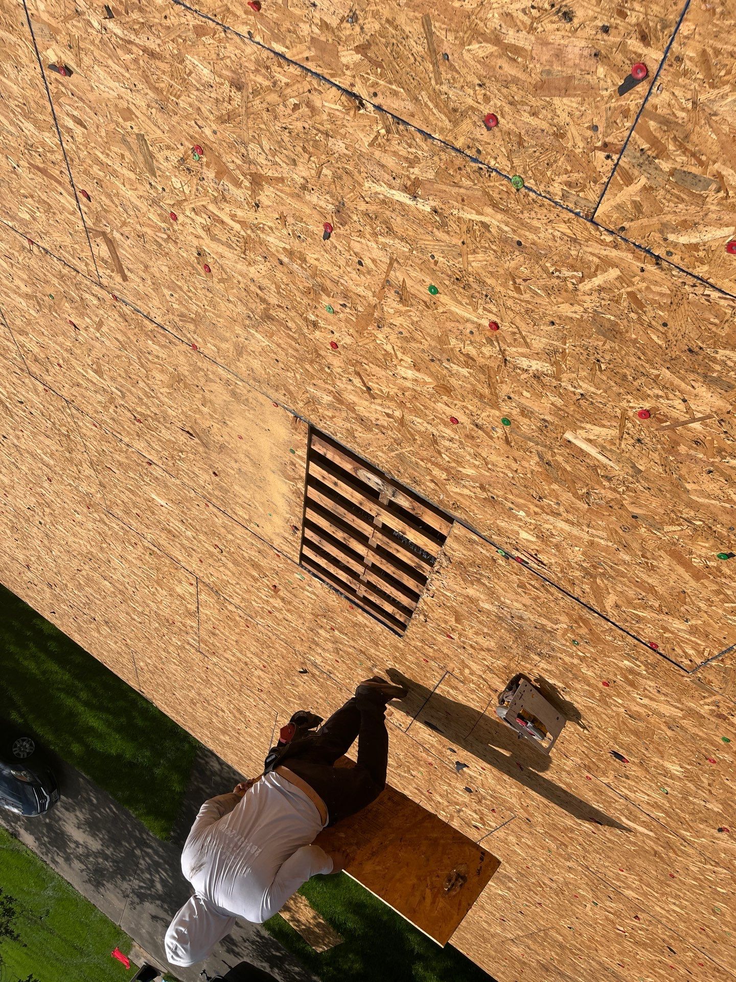 Residential Roofing Installation using Owen's Corning Duration (Lifetime) Shingles by Roof Repair Company