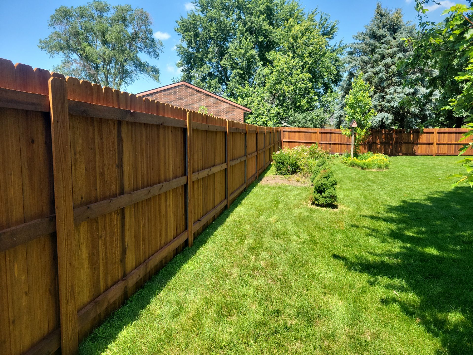 Project in Janesville by Perfect Picket Fence and Stain