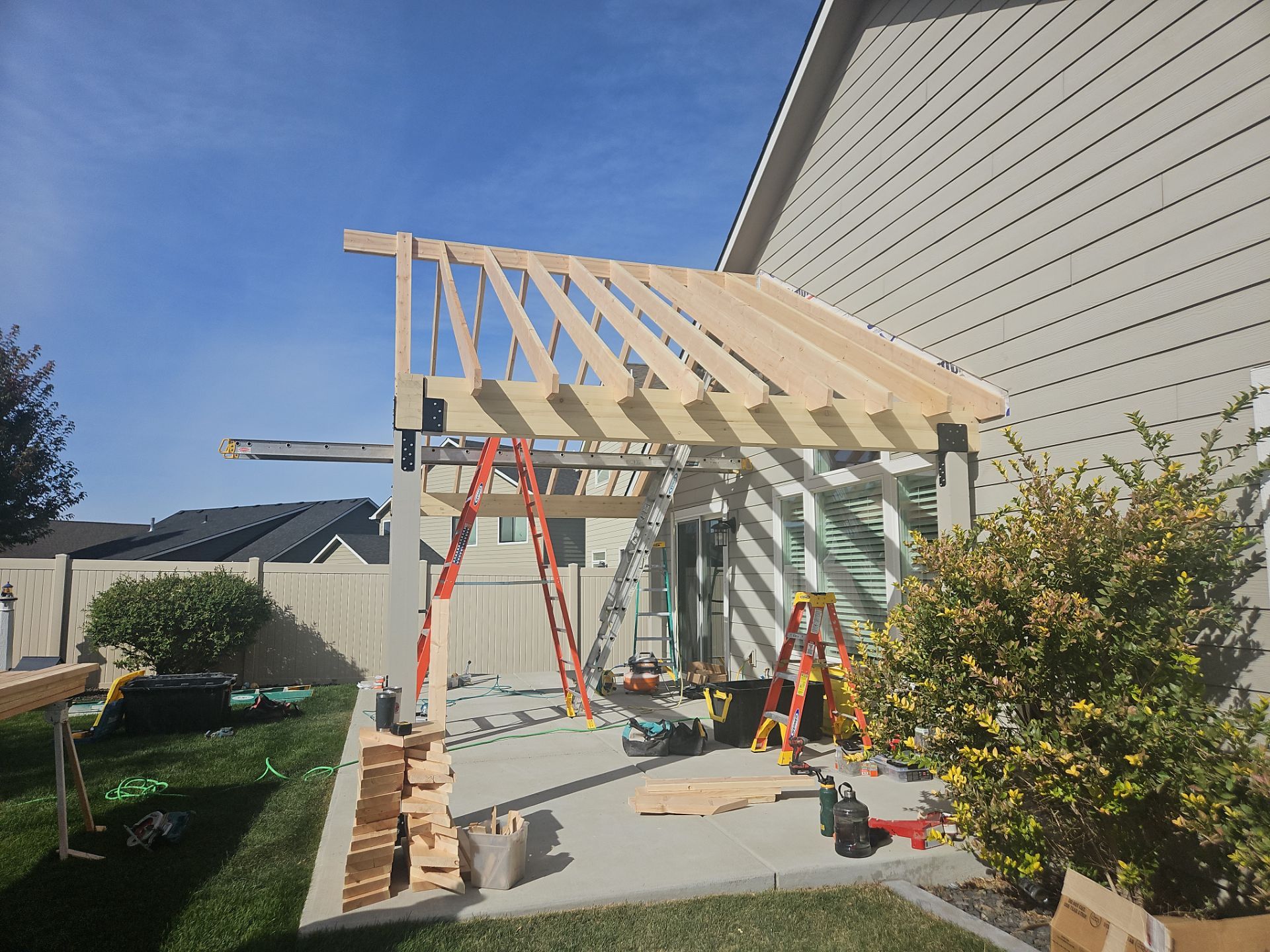 Customer requested Porch Cover by Painter1 Inland Northwest