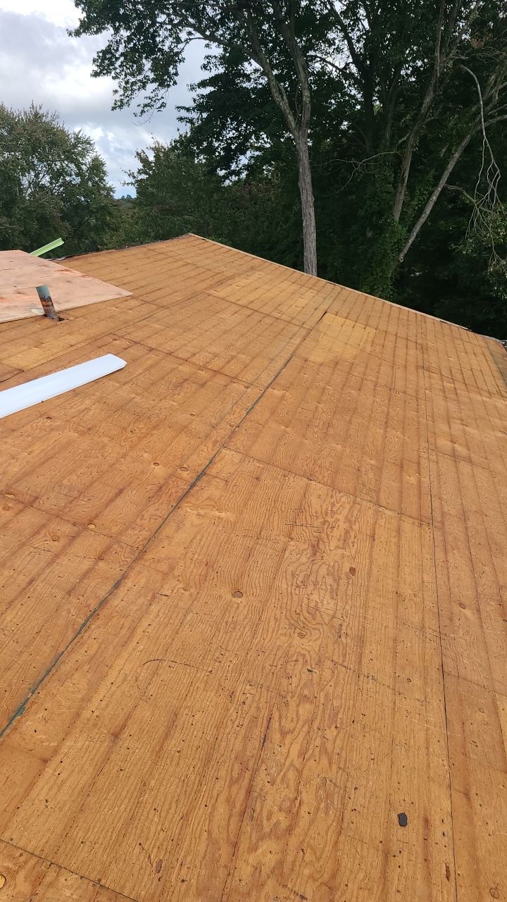 Residential Roofing Installation using Owens Corning Duration Slatestone Gray by A Plus Exterior