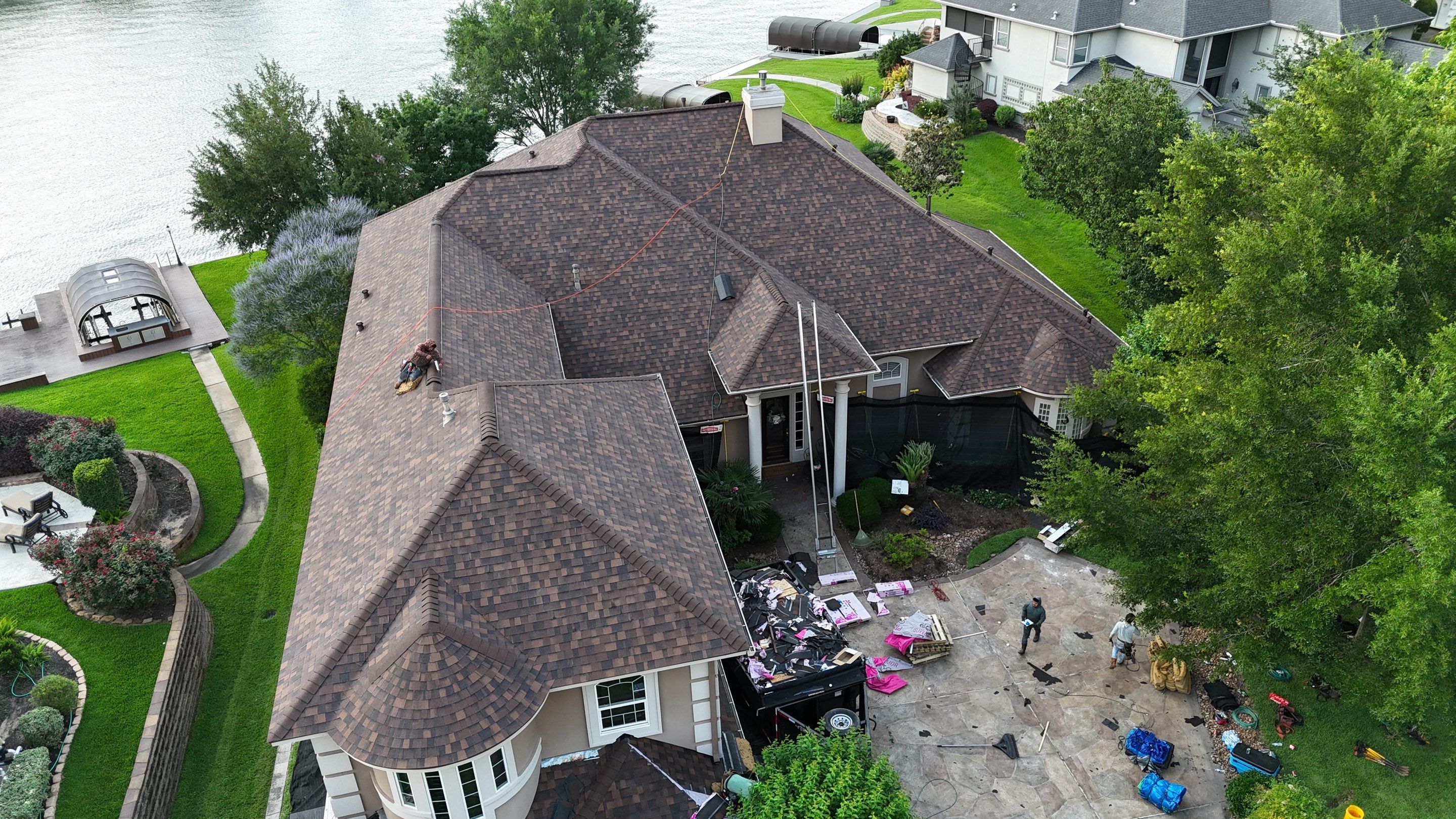 Project in Montgomery by Motion Roofing