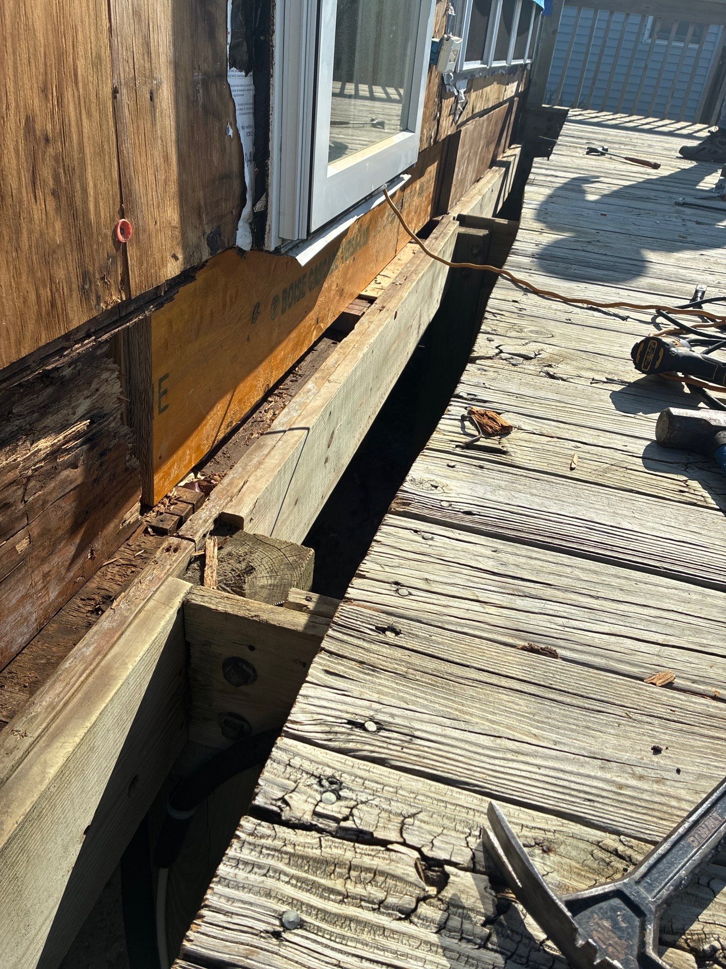 Oceanfront Structural Repair and Exterior Rebuild in Oak Island NC | RGR Construction and Roofing, LLC by RGR Construction and Roofing, LLC