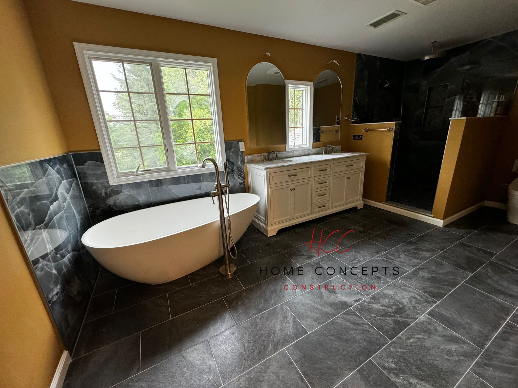 Bathroom Remodel / Carpentry by Home Concepts Construction