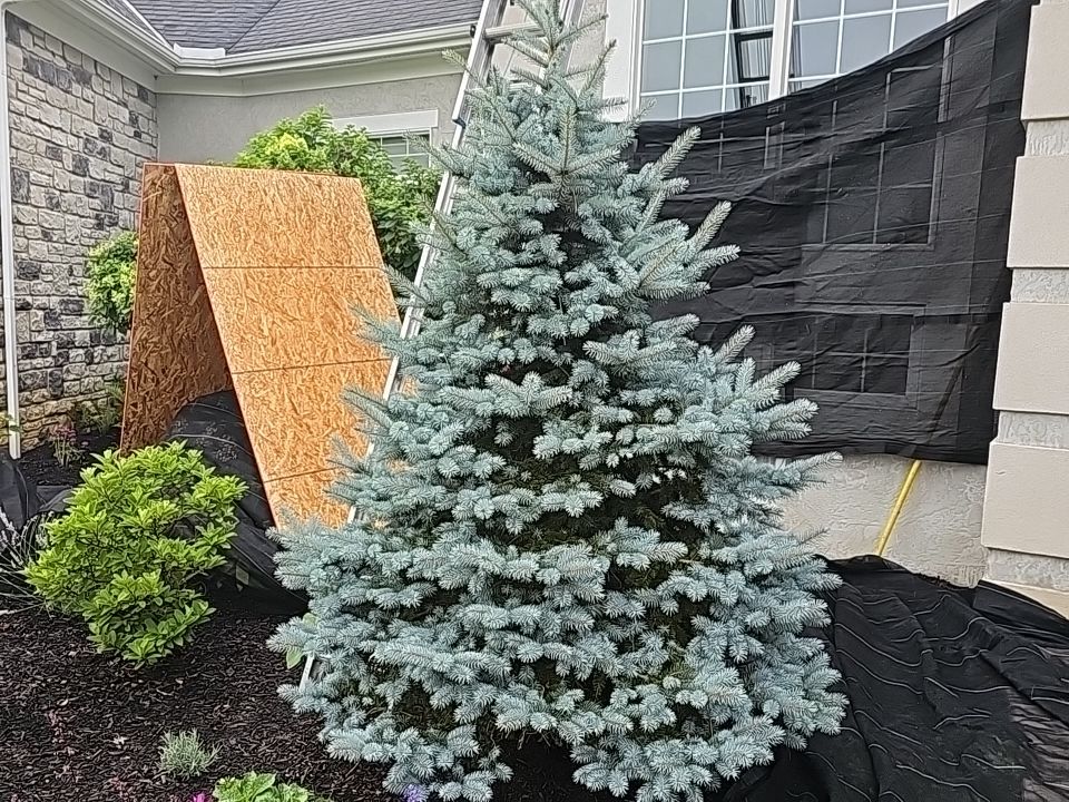 Residential Roofing Installation using Atlas Pinnacle Black Shingles by 614 Exteriors