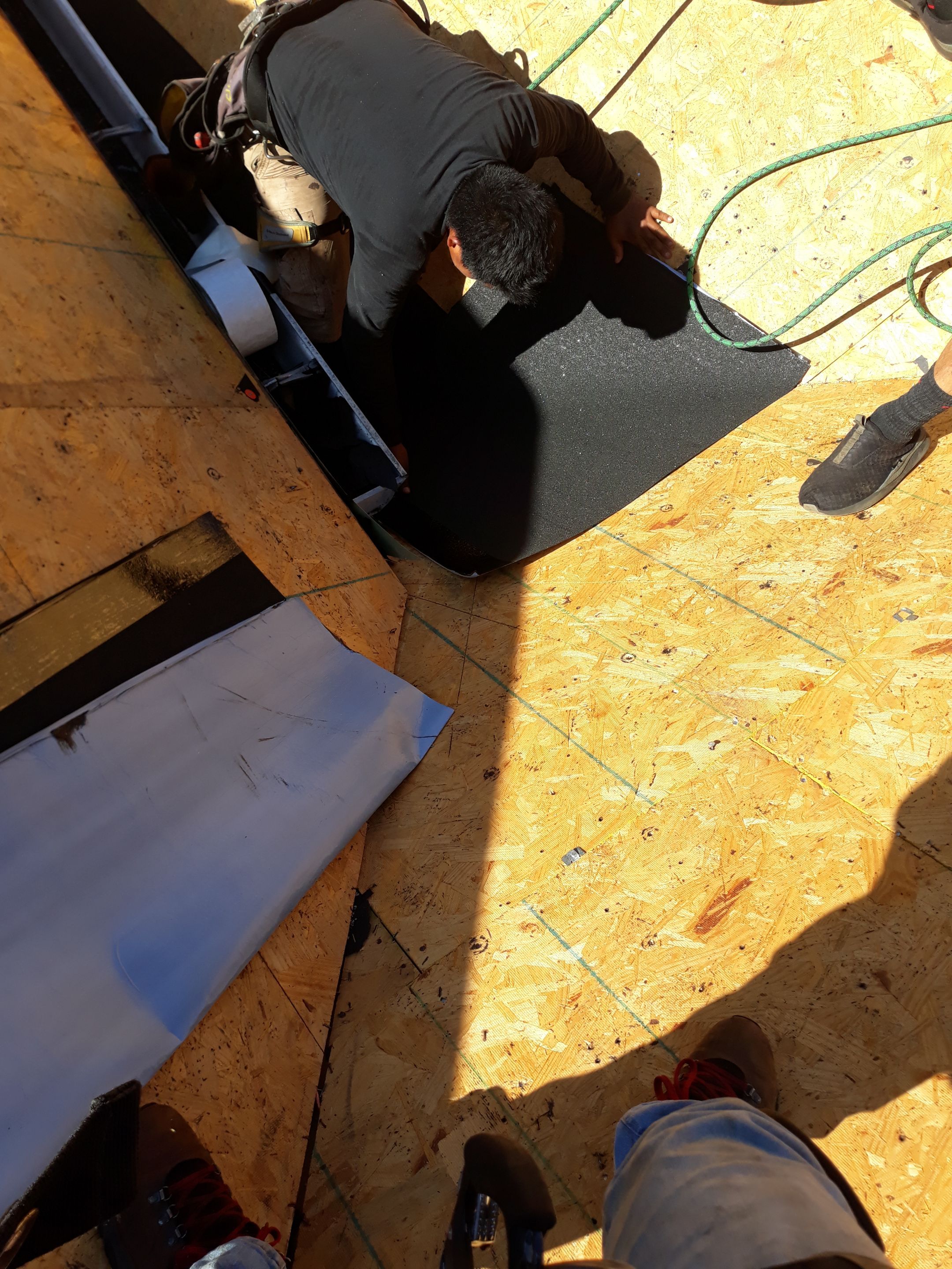 Residential Roofing Installation using Roof Replacement by American Roofing & Construction LLC