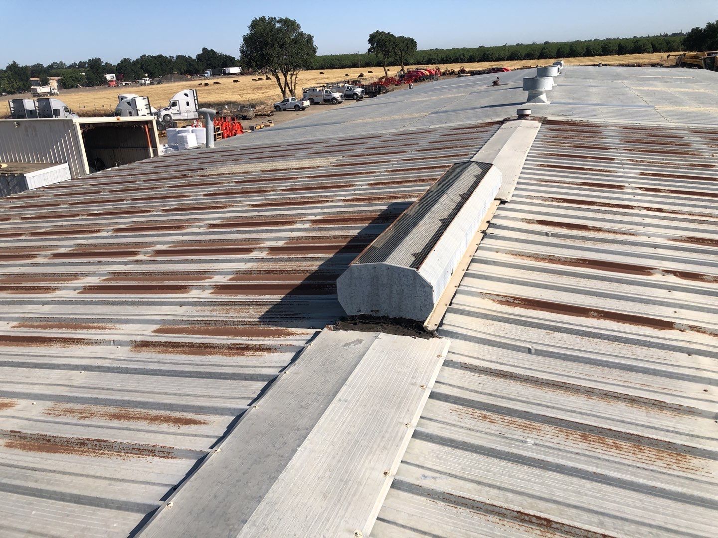 Spray foam and coatings using Conklin Benchmark/PUMA XL coatings and spray foam by Straight Edge Roofing Inc