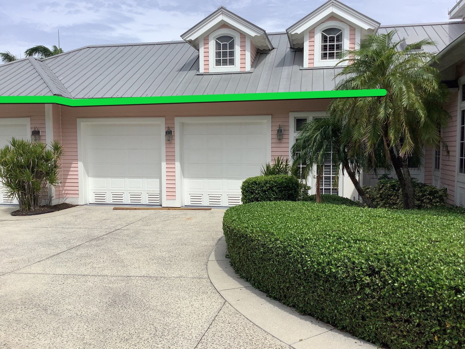 Half-Round Seamless Gutters in Boca Grande FL by Gutter Professors