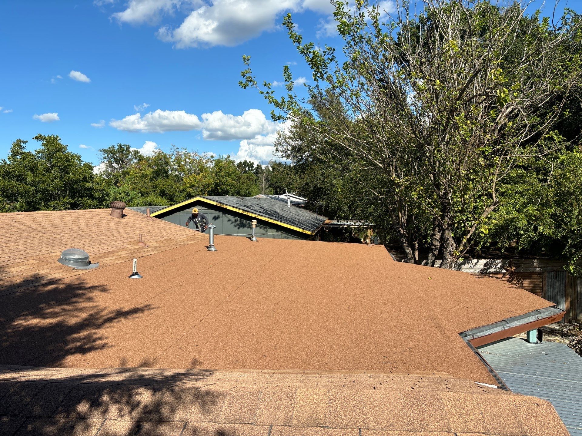 Flat Roof Replacement with GAF Self-Adhered System – Austin, TX by Cool Roofs