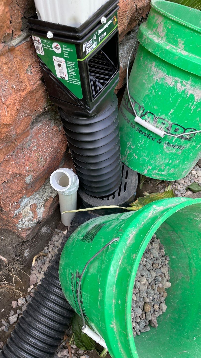 Tara’s Corner Drainage Fix by Waterproofing Northeast