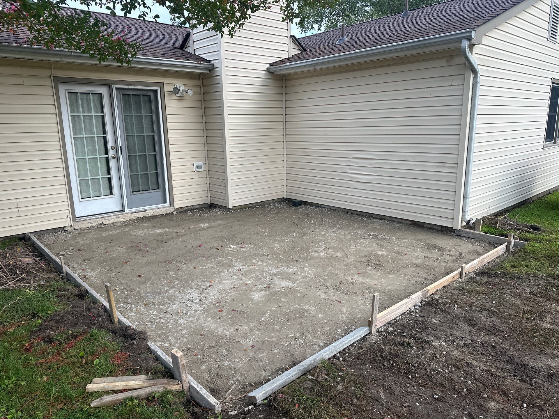 Project in Virginia Beach by Sam The Concrete Man Virginia Beach