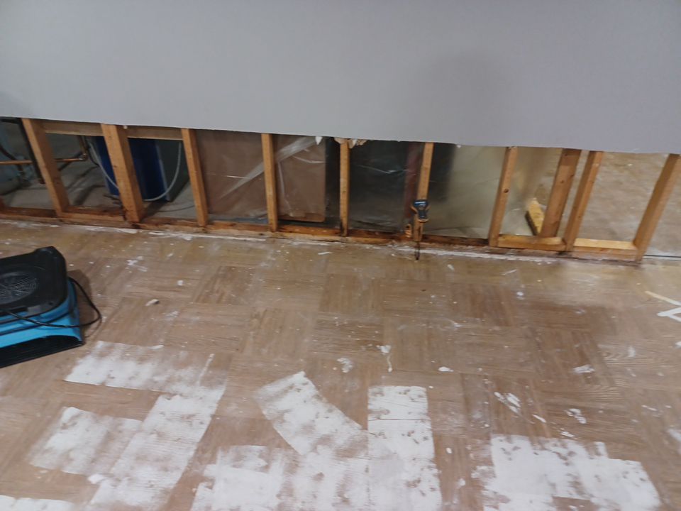 Project in City of the Village of Clarkston by EzDry Water Mitigation & Property Restoration