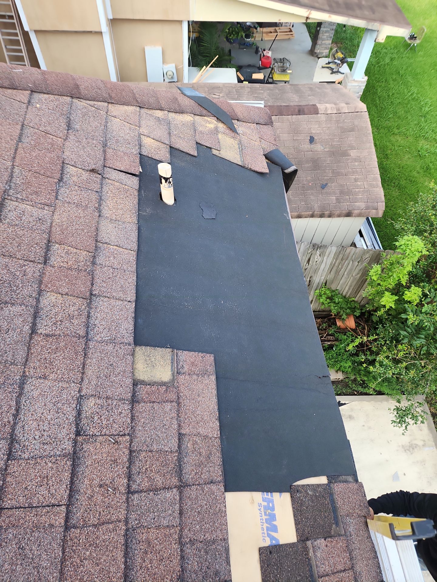 Residential Roofing Repair using Owen's Corning Duration (Lifetime) Shingles by Roof Repair Company