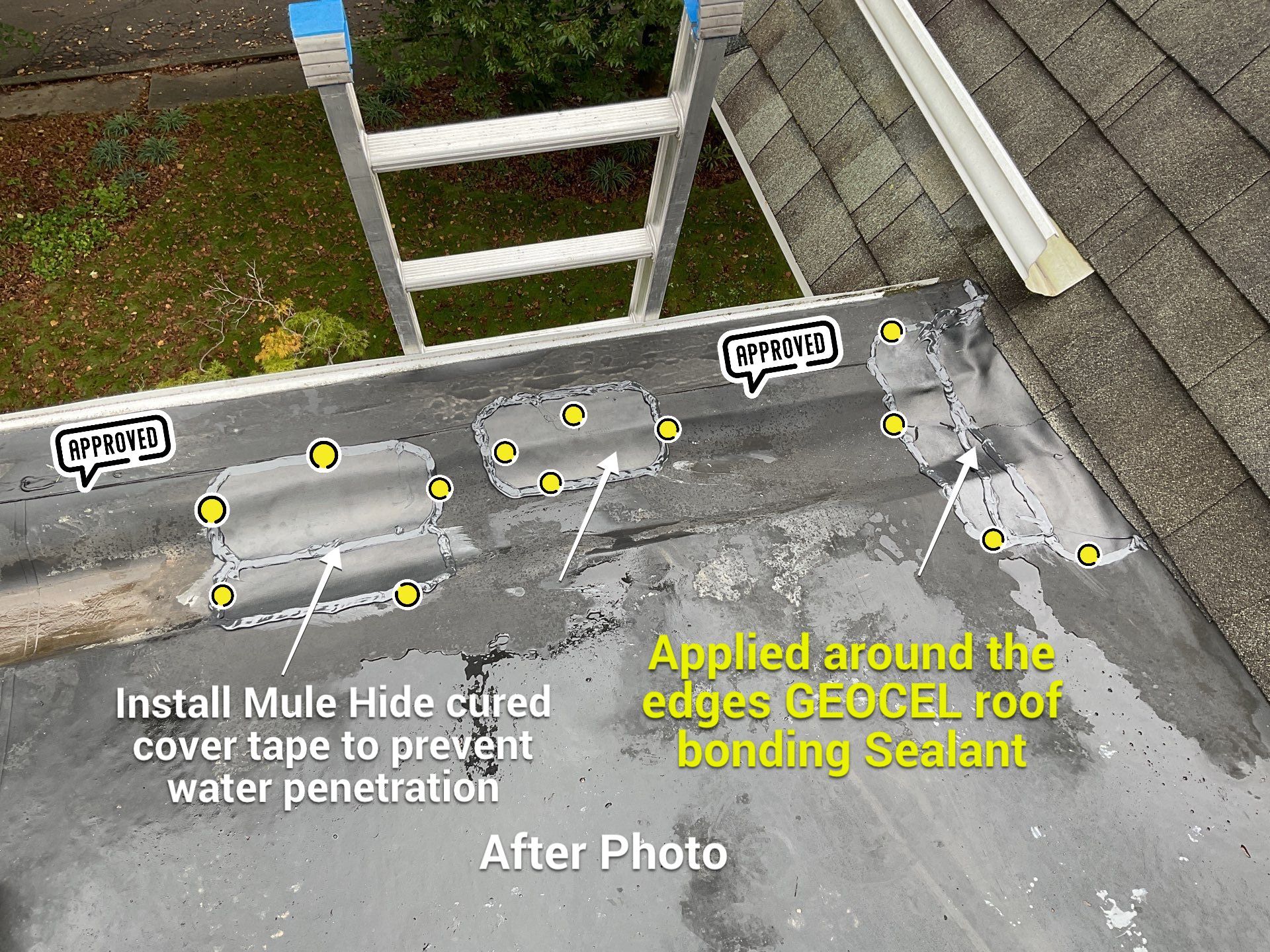 EPDM Repair  by Alpha Design Services