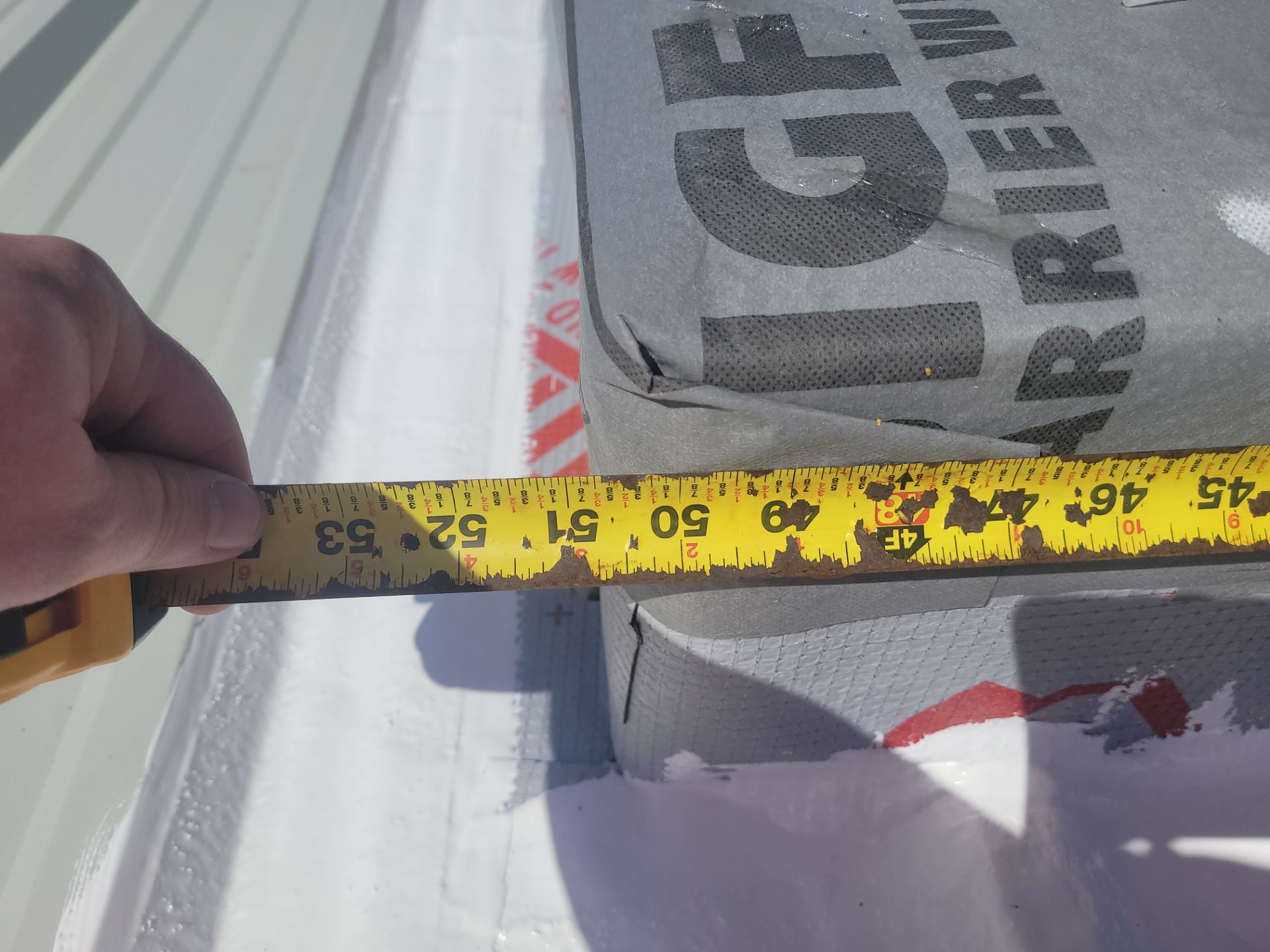 Installing New Curbs on a Metal Roof for new equipment by BEST Roofing & Waterproofing