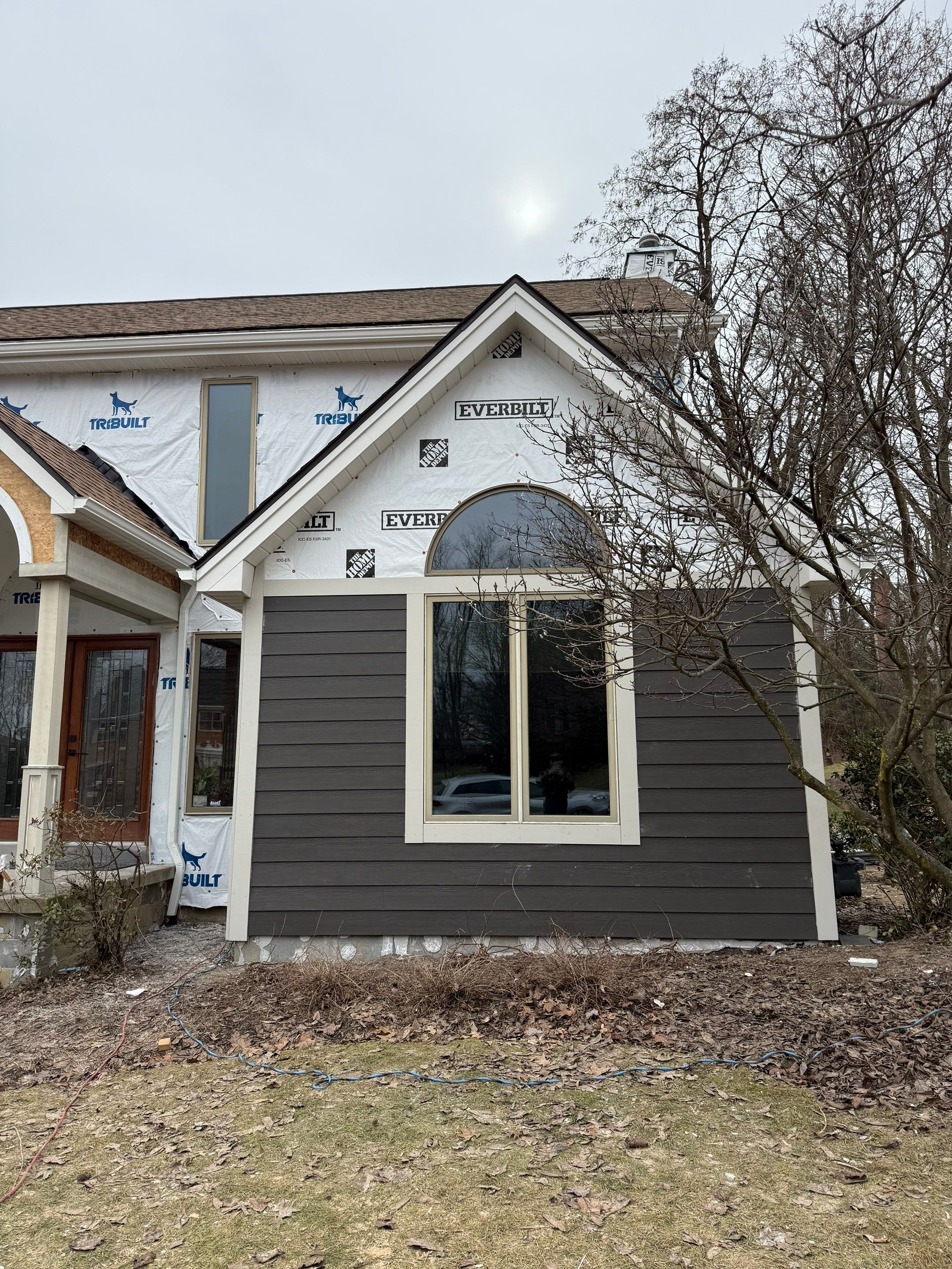 Full exterior remodel by Cousins Roofing Siding & Decks