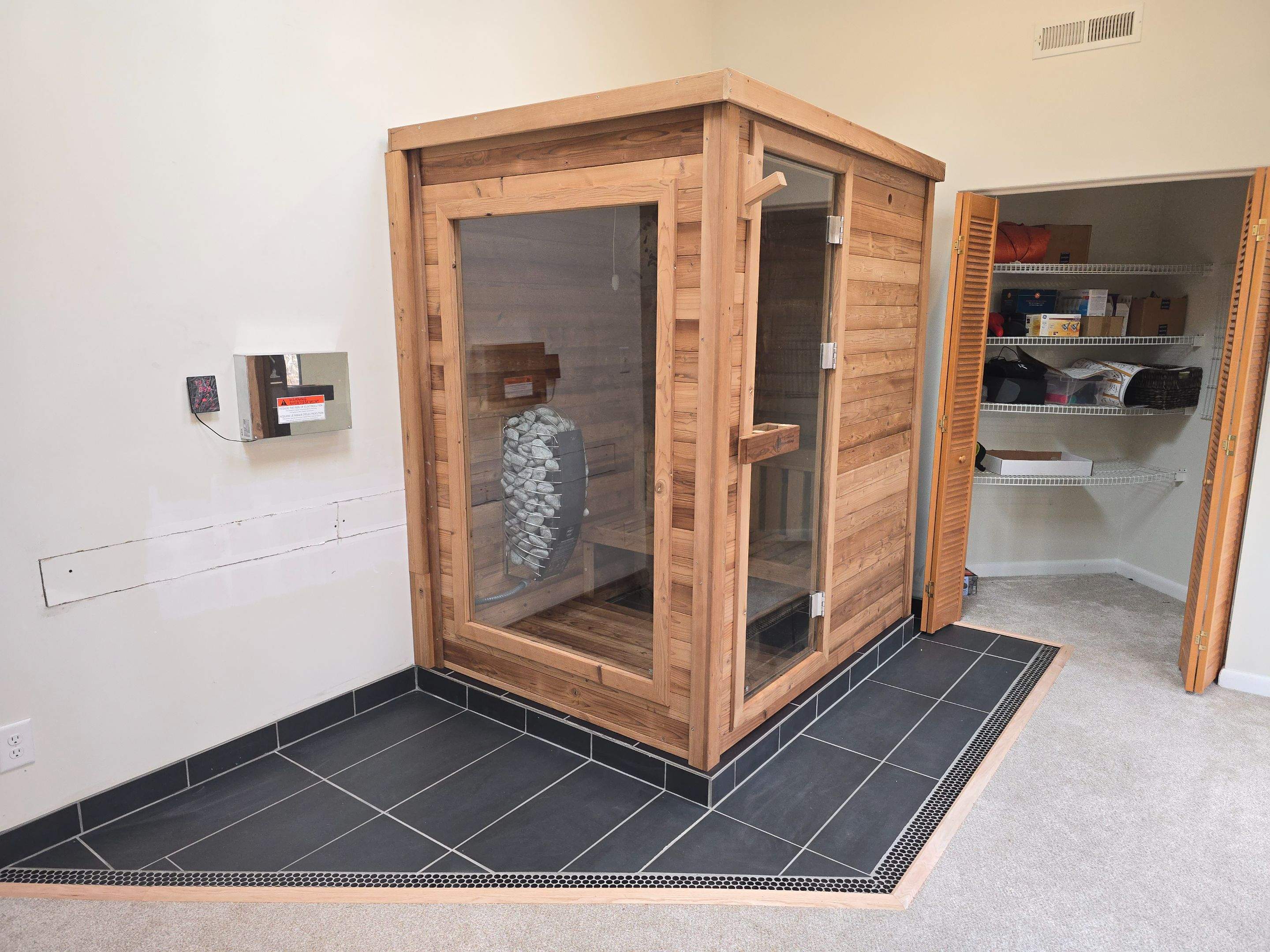 Permeable Paver & Sauna Build by Billy Weatherspoon Contractor