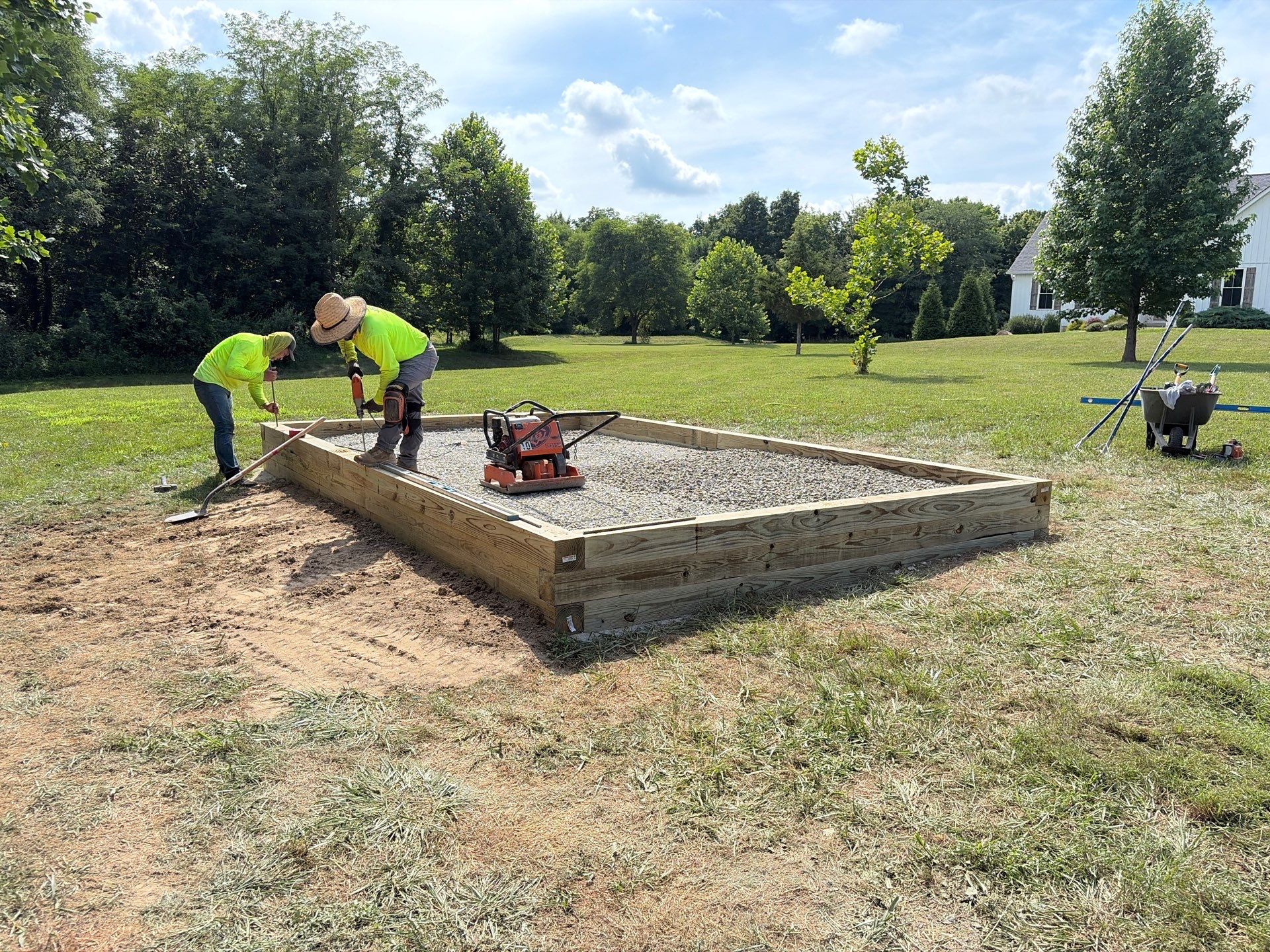 Custom Replica Golf Green and Tee Boxes in Batavia, Ohio by Southwest Greens Midwest