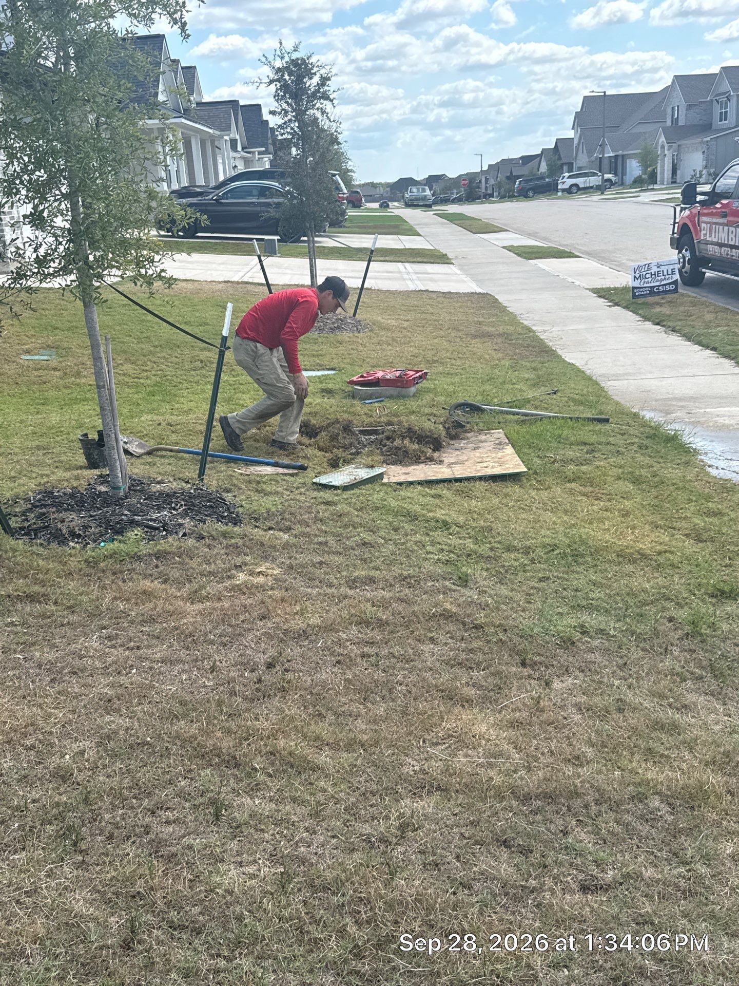 Main Water Line Leak Repair and Pressure Testing in College Station by 4L Contracting LLC