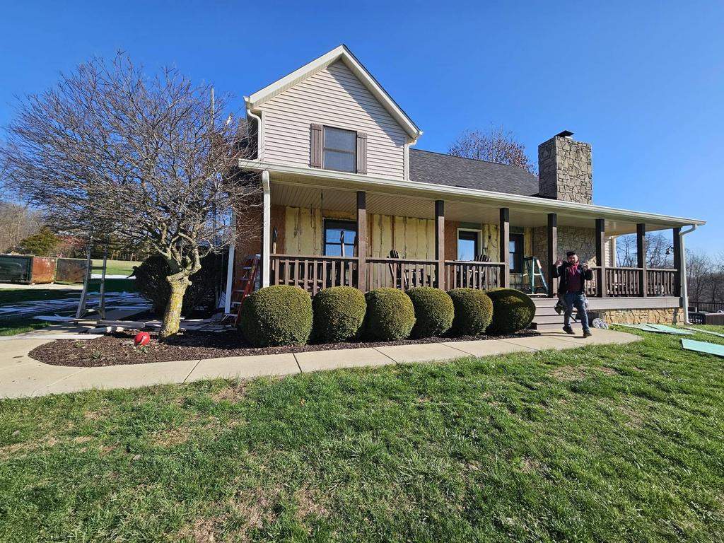 Exterior Installation using CertainTeed MainStreet Vinyl Siding by Koontz Construction