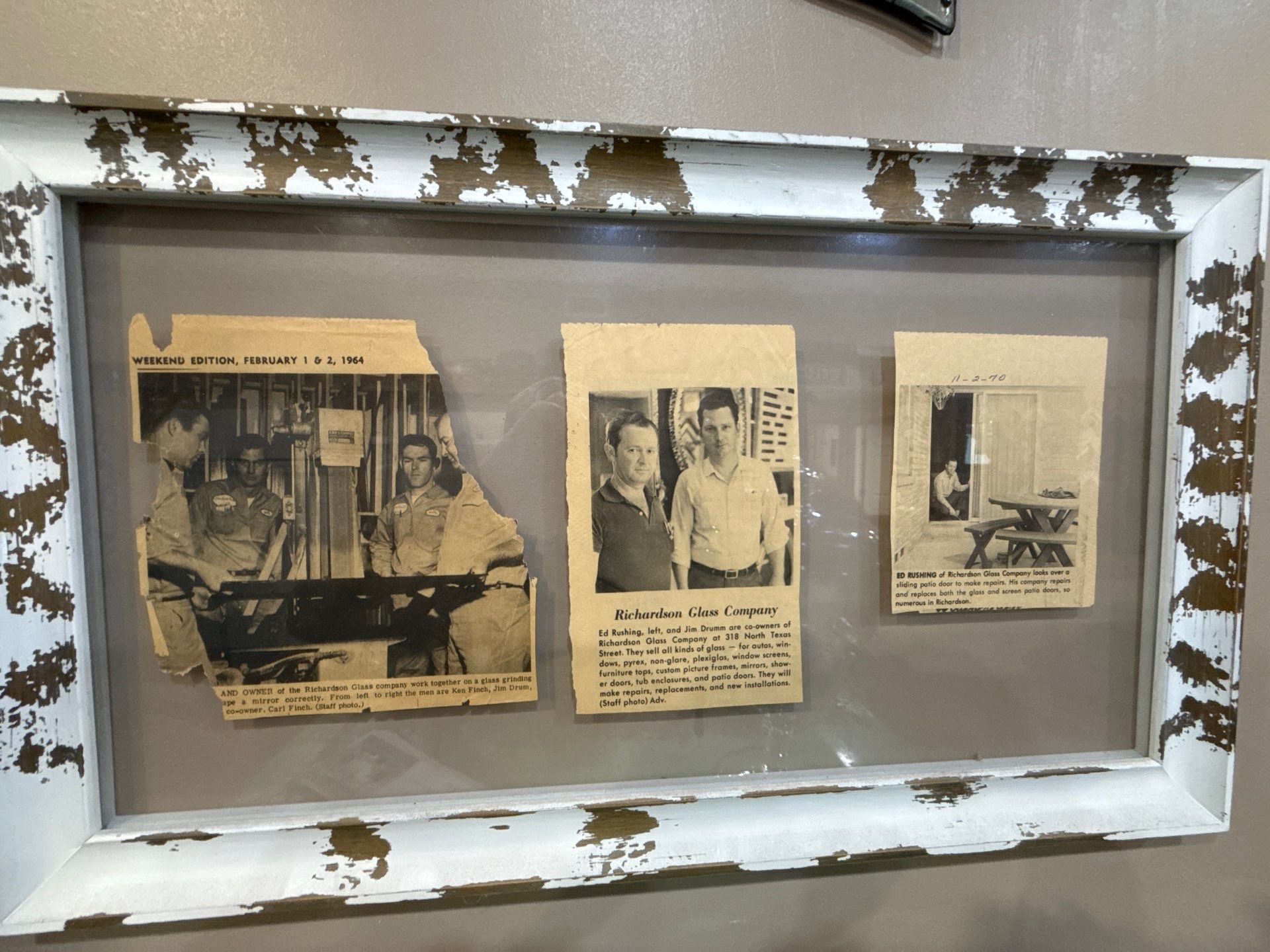 Come See Our SHOWROOM by Richardson Glass & Mirror