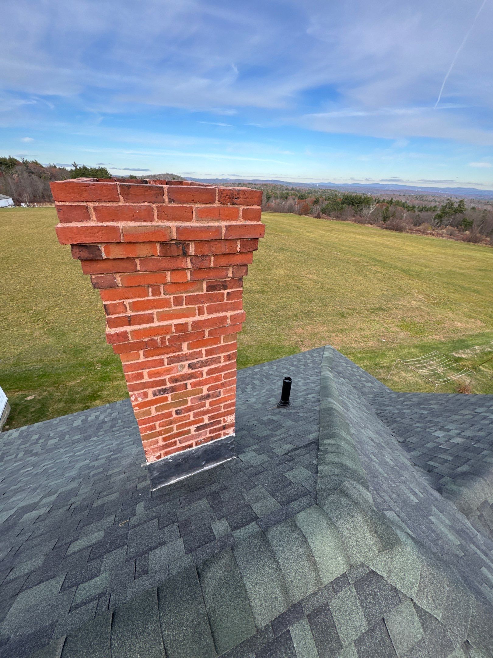Goffstown, NH Roof Replacement Using IKO Dynasty Architectural Shingles in Emerald Green by Compass exteriors