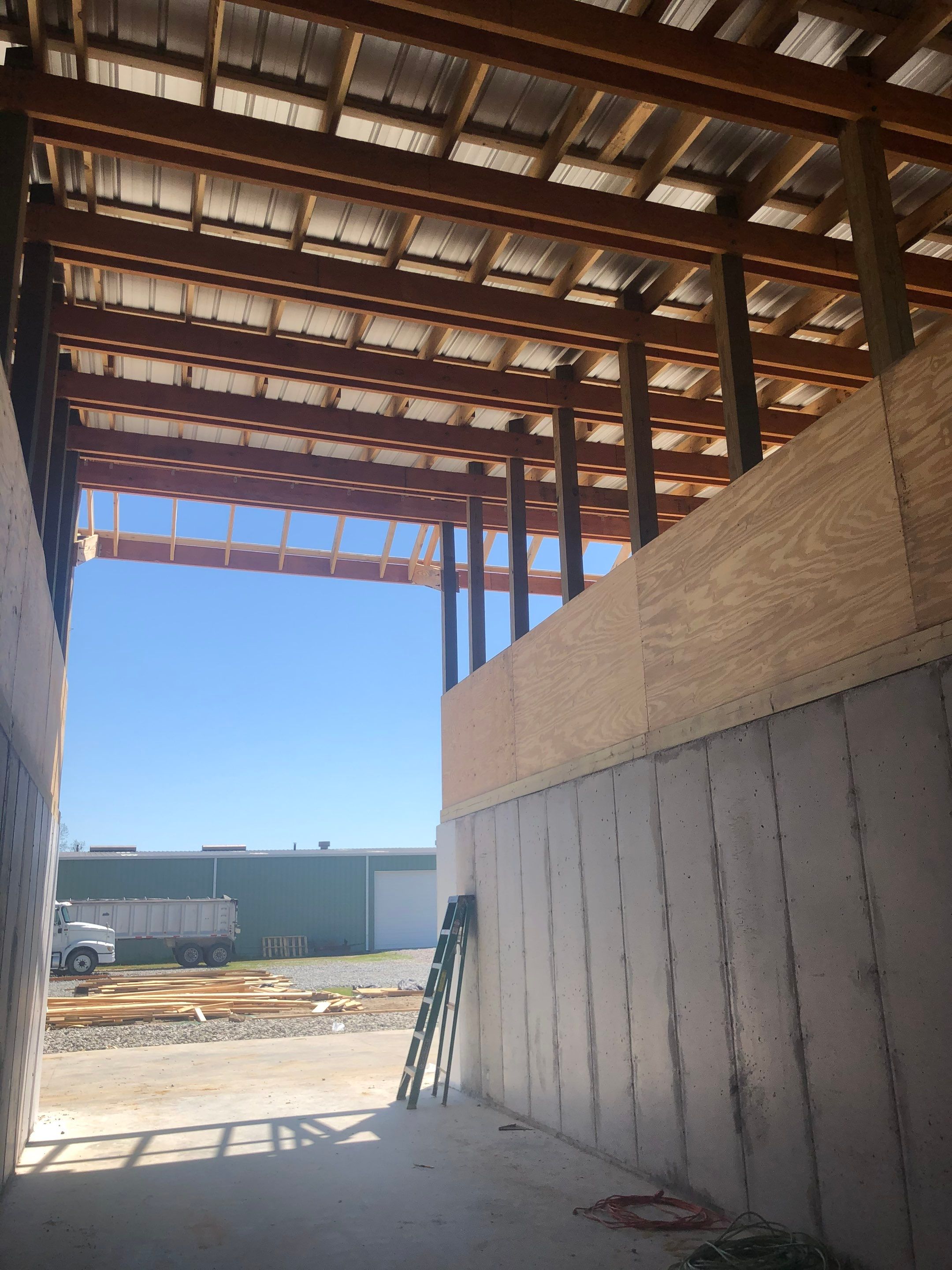 Turnkey Construction  – Six-Bay Fertilizer Storage Shelter by S.W. Contracting & Consulting