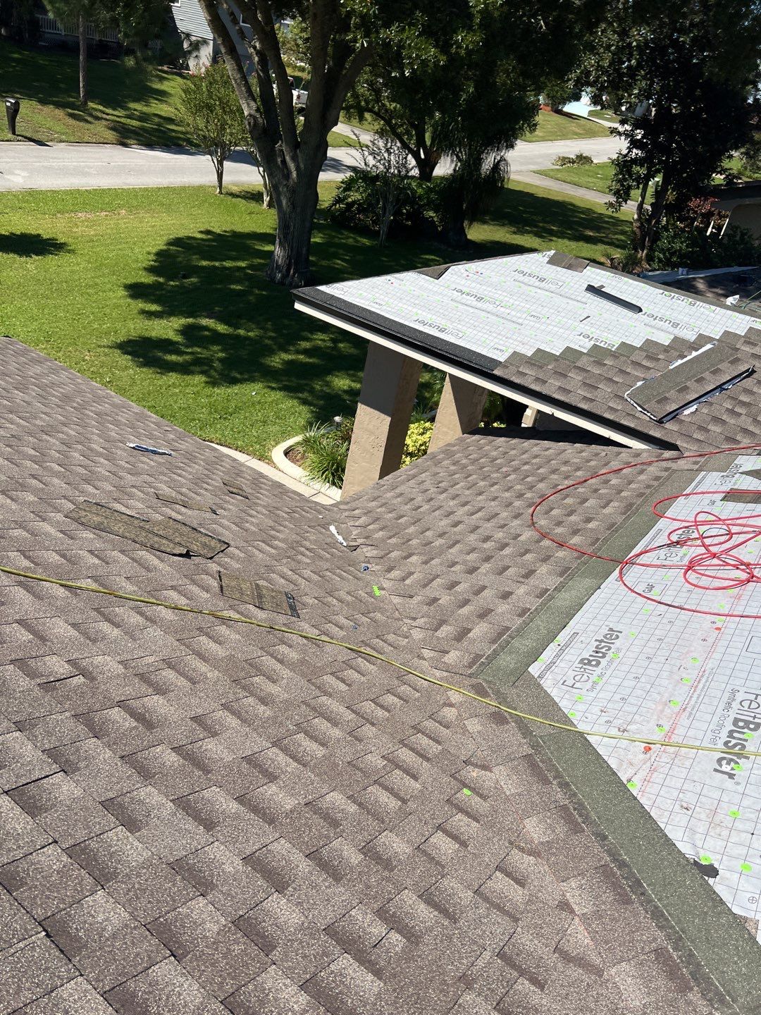 Residential Roofing Installation using GAF Timberline HDZ by 1st Class Roofing, Inc.