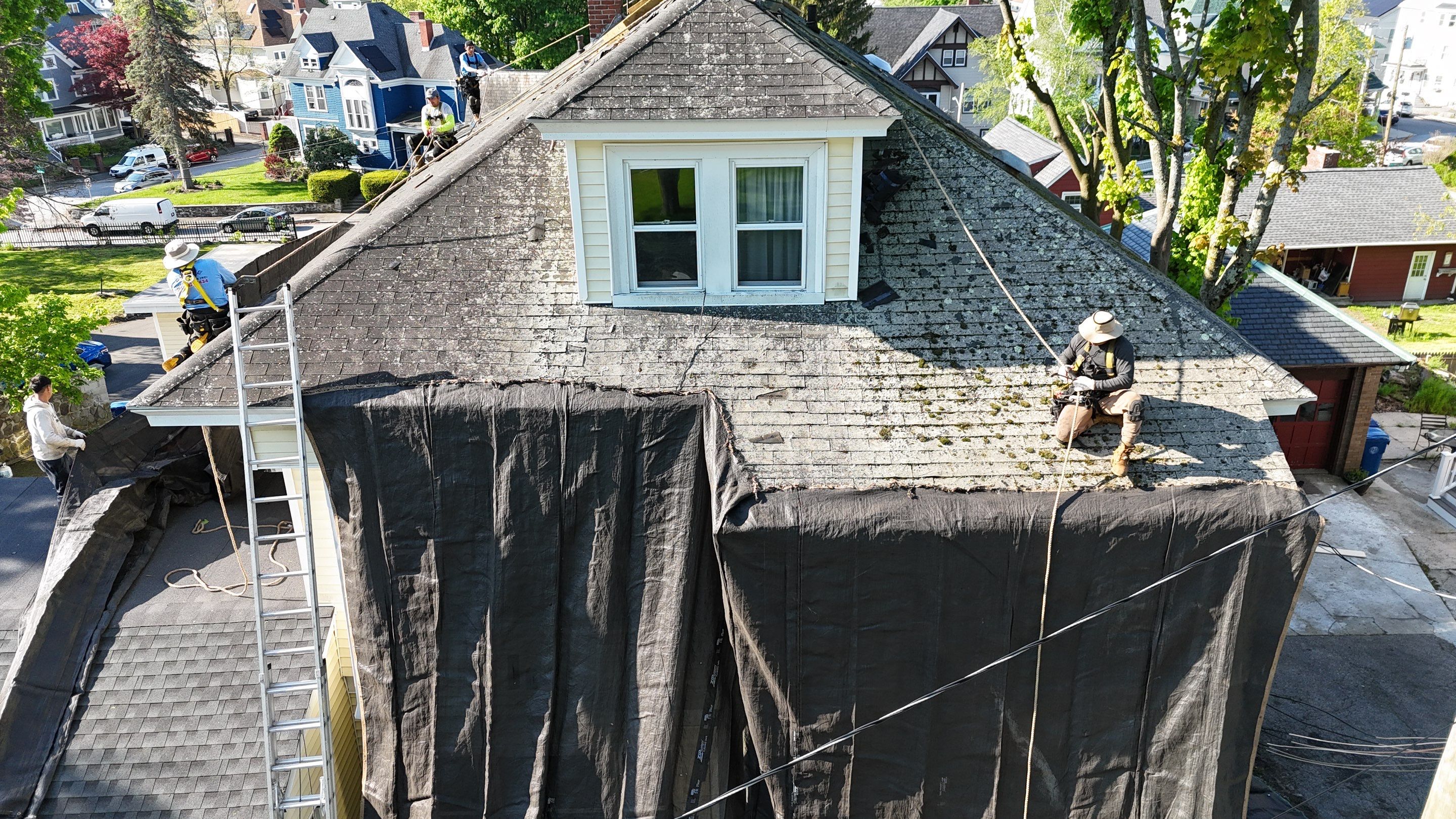 Full Roof Replacement – Lawrence, MA by Mighty Dog Roofing of Greater Middlesex County