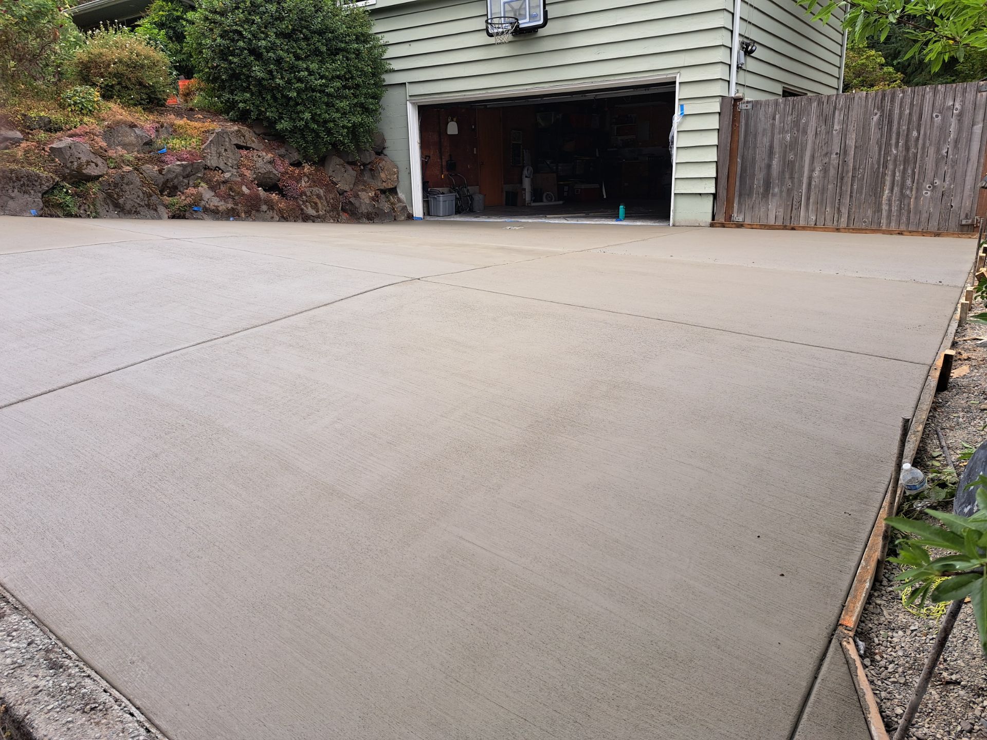 Front Driveway & Stairs Concrete Renovation | Kenmore  by Jireh Asphalt & Concrete Inc 