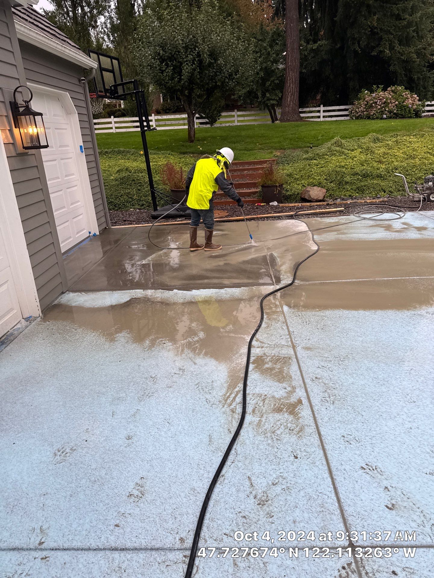 Sand Finish Concrete Driveway & Power Wash | Woodinville  by Jireh Asphalt & Concrete Inc 