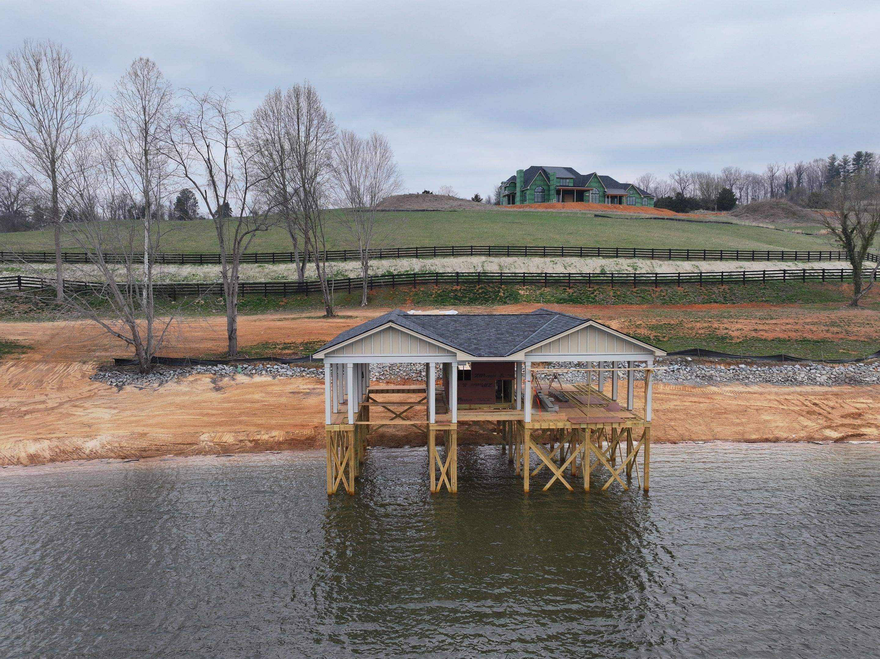 Lake Road New Construction - Belmont by Omnia Roofing