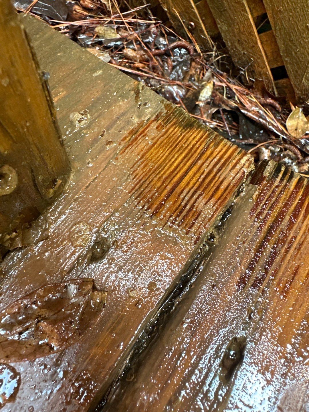 Weathered Deck using Wood Sealant by DuraSeal