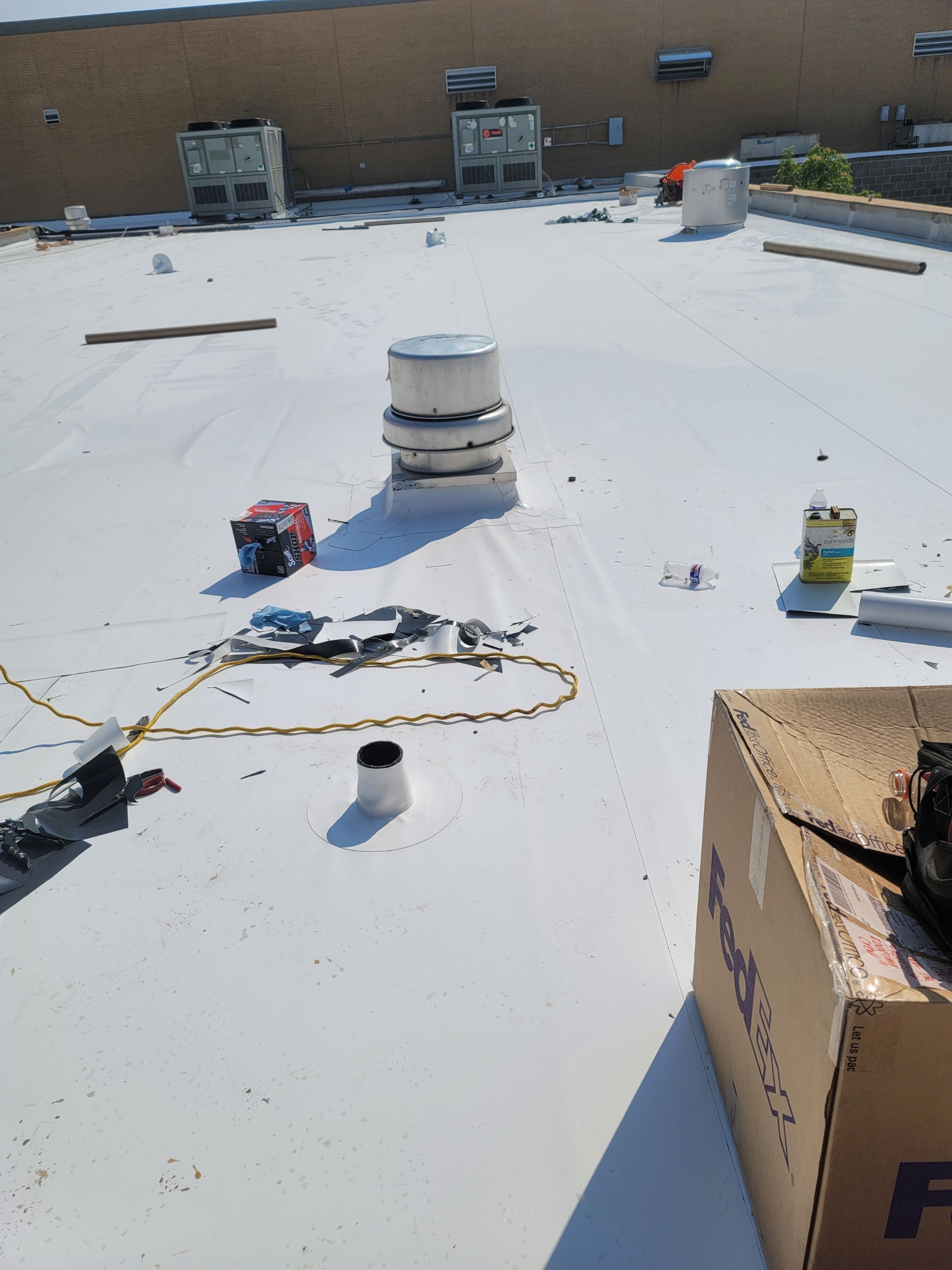 Choctaw Nation Hospital - Med Surg Building by Hostetler Roofing